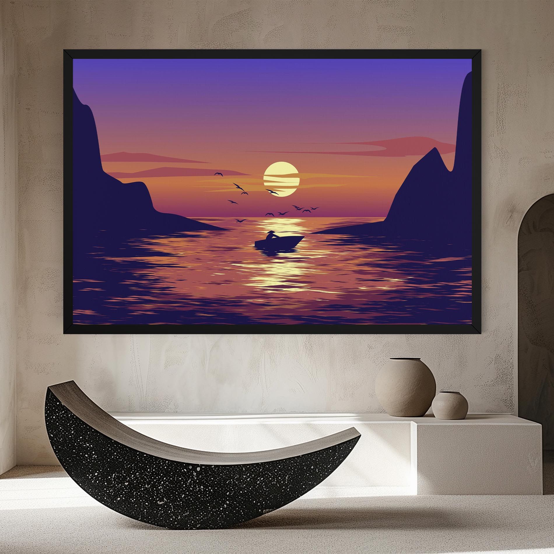 Sunset Scenery View mockup 8