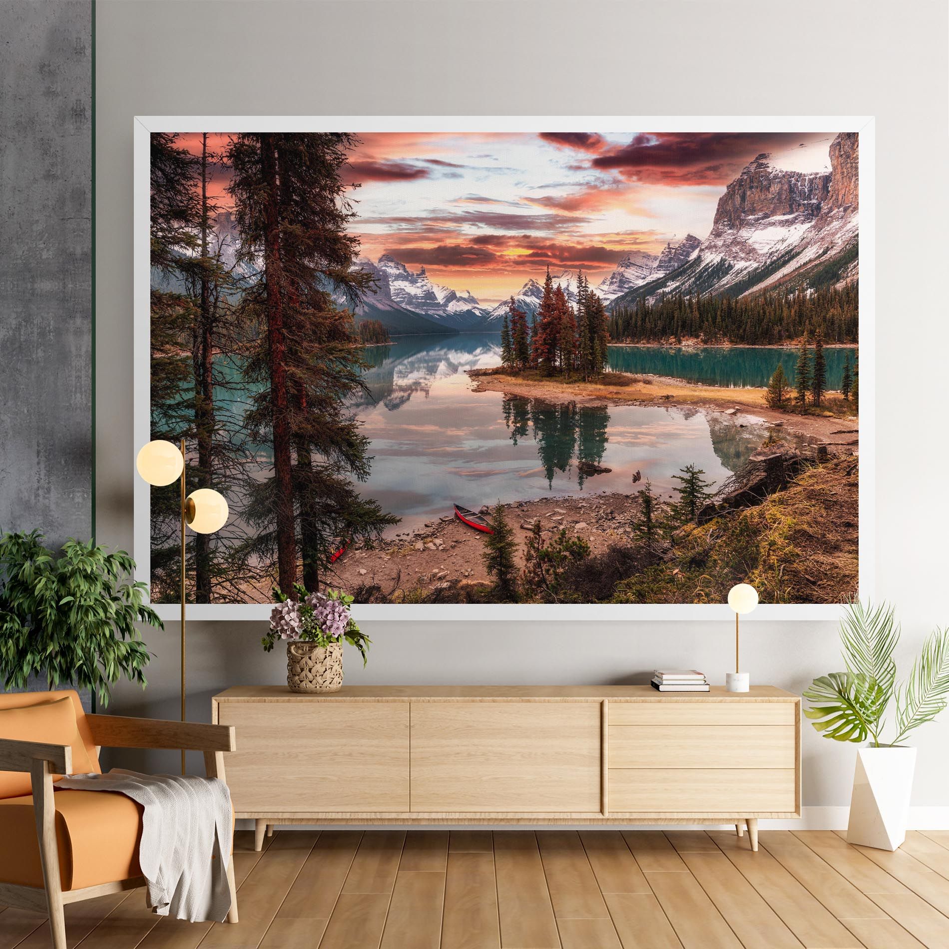 Sunset Lake View mockup 9