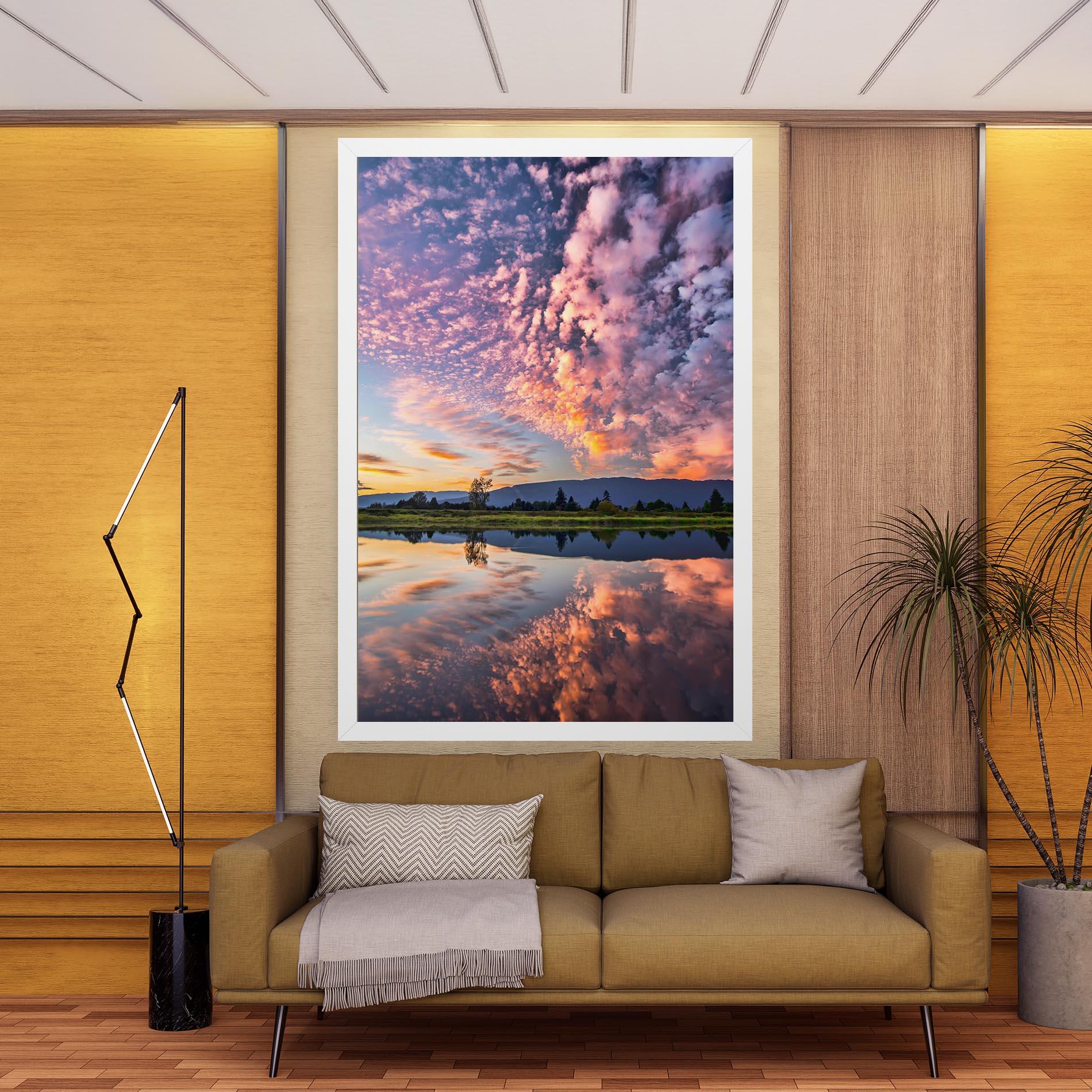 Vászonkép Beautiful Sky mockup 9