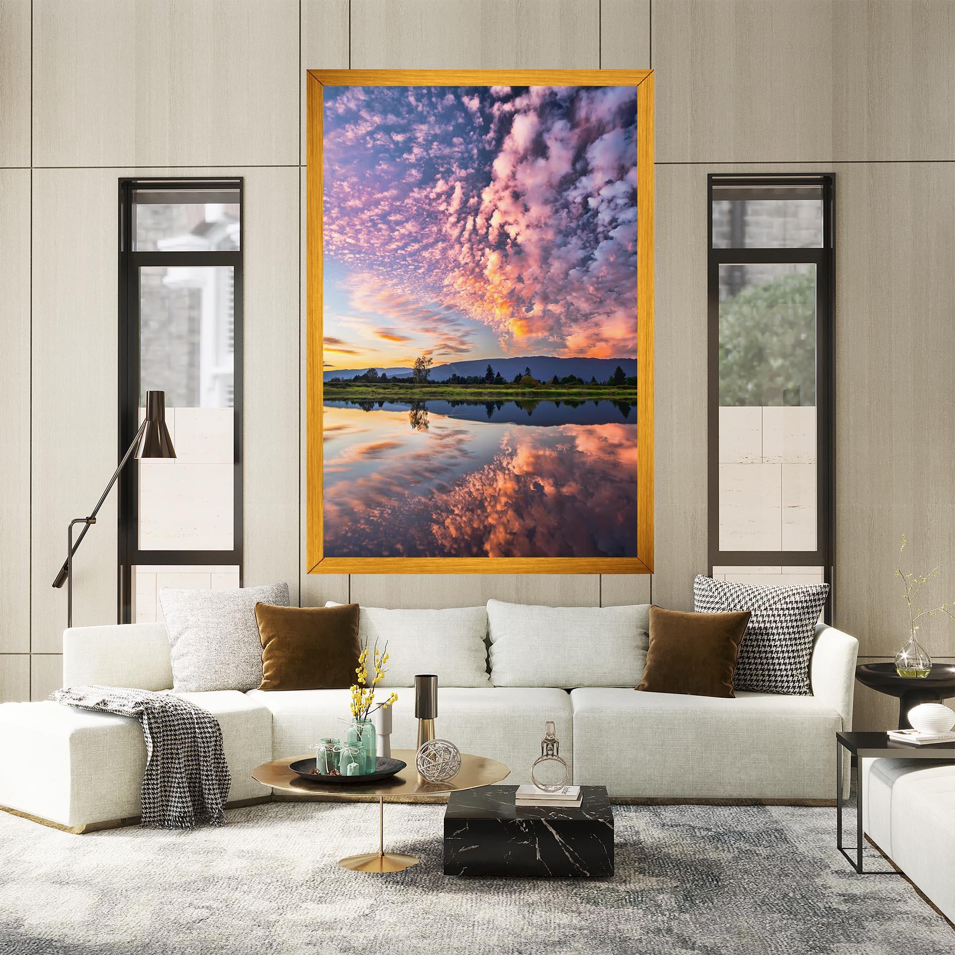 Vászonkép Beautiful Sky mockup 2