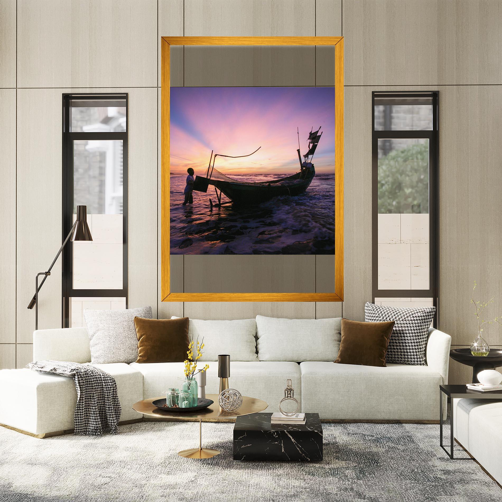 Vászonkép Sailor At Dawn mockup 2