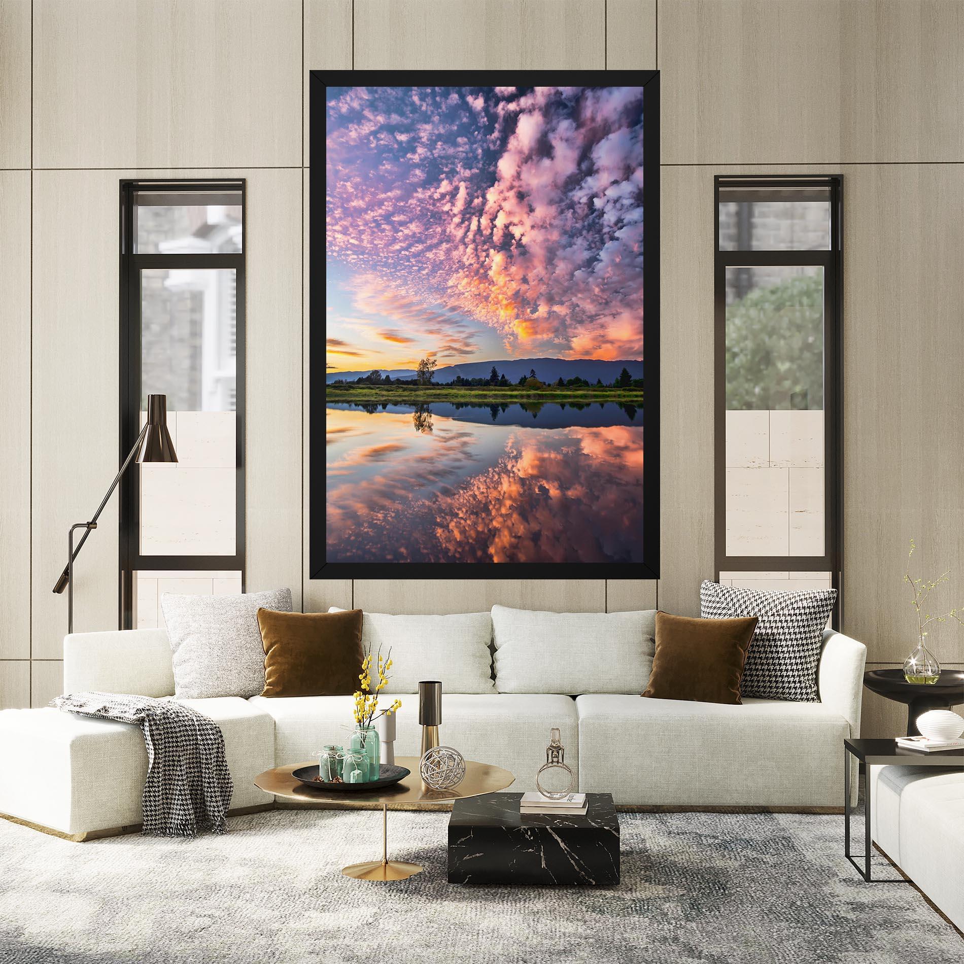 Vászonkép Beautiful Sky mockup 2