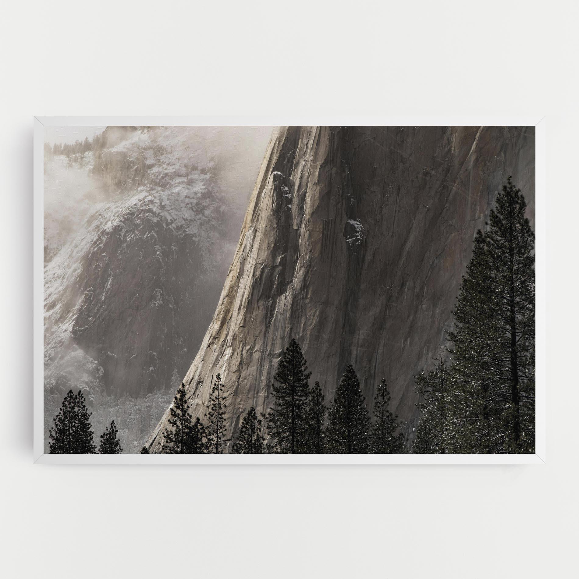 Vászonkép Green Tree Mountain mockup 0