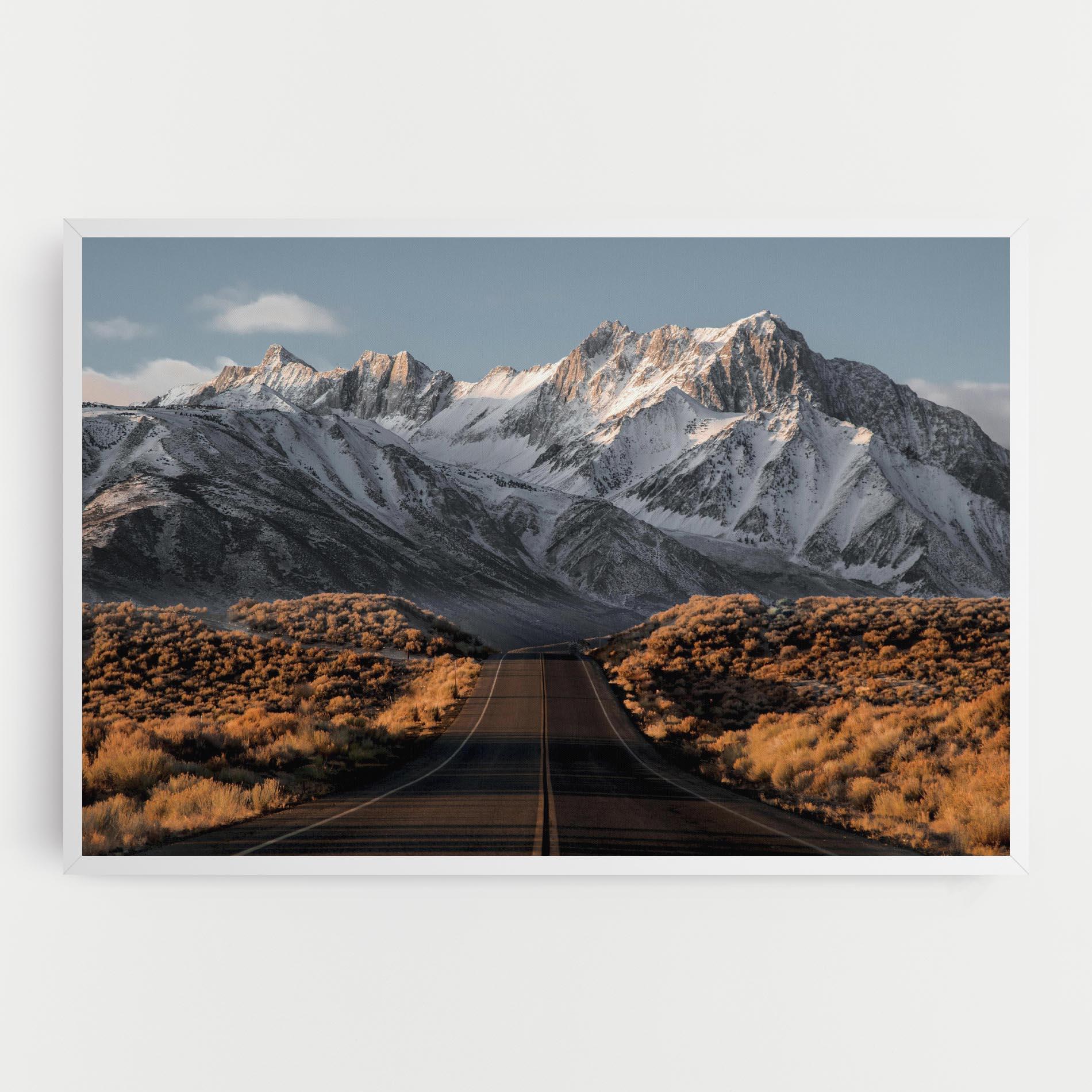 Vászonkép Nice Mountain Road mockup 0