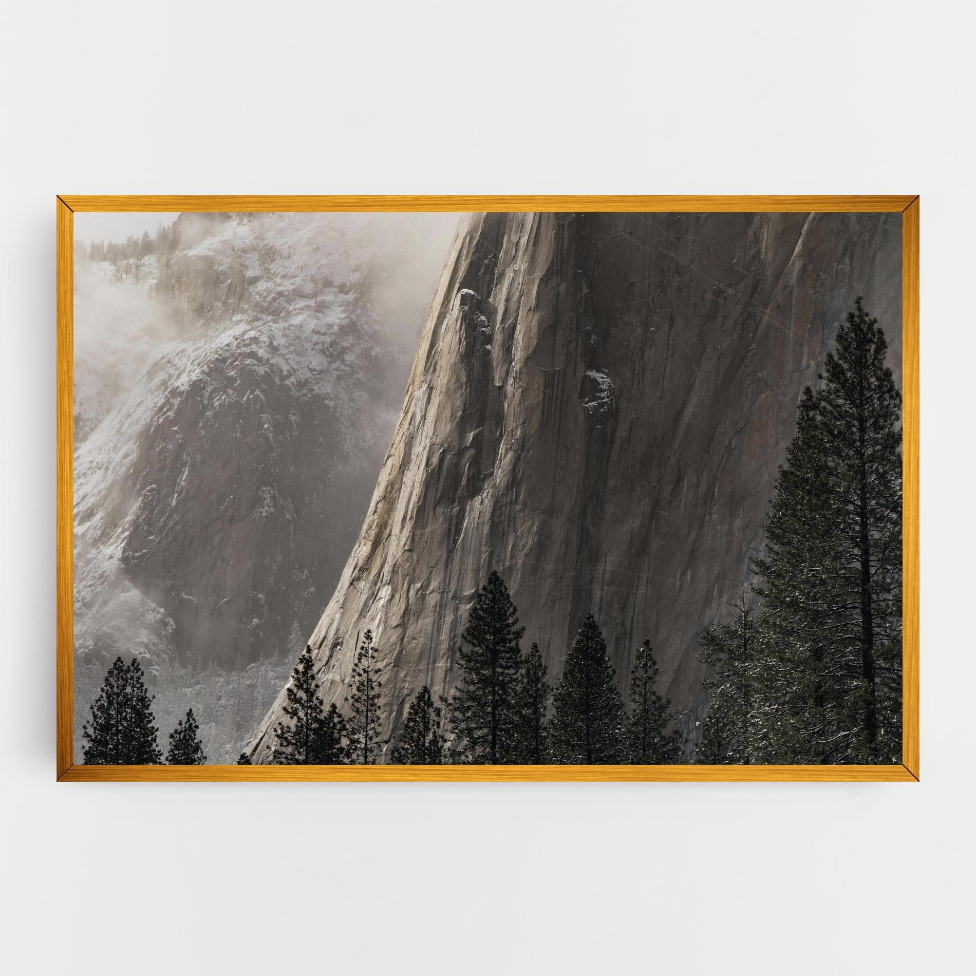 Vászonkép Green Tree Mountain mockup 0