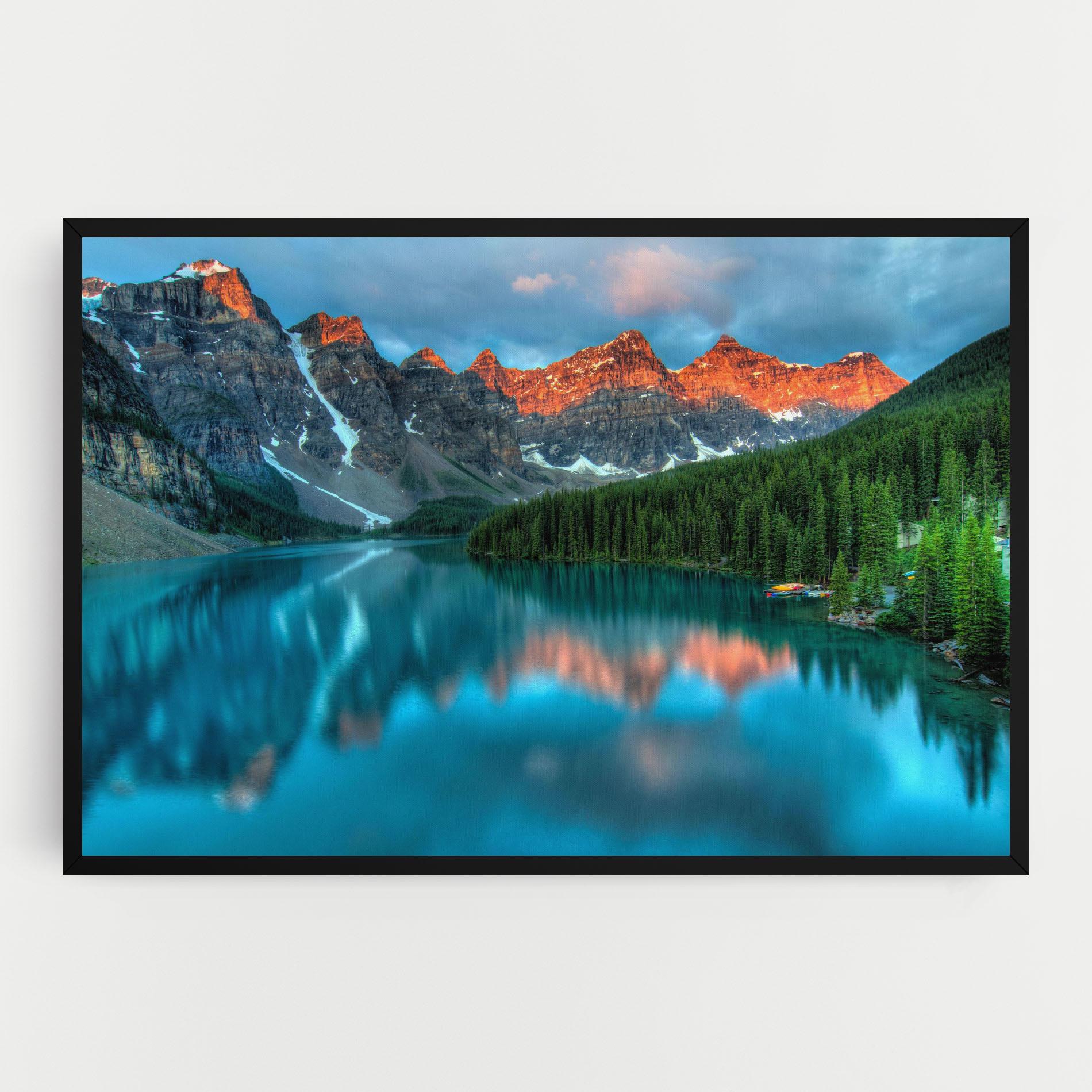 Vászonkép Lake Reflection mockup 0