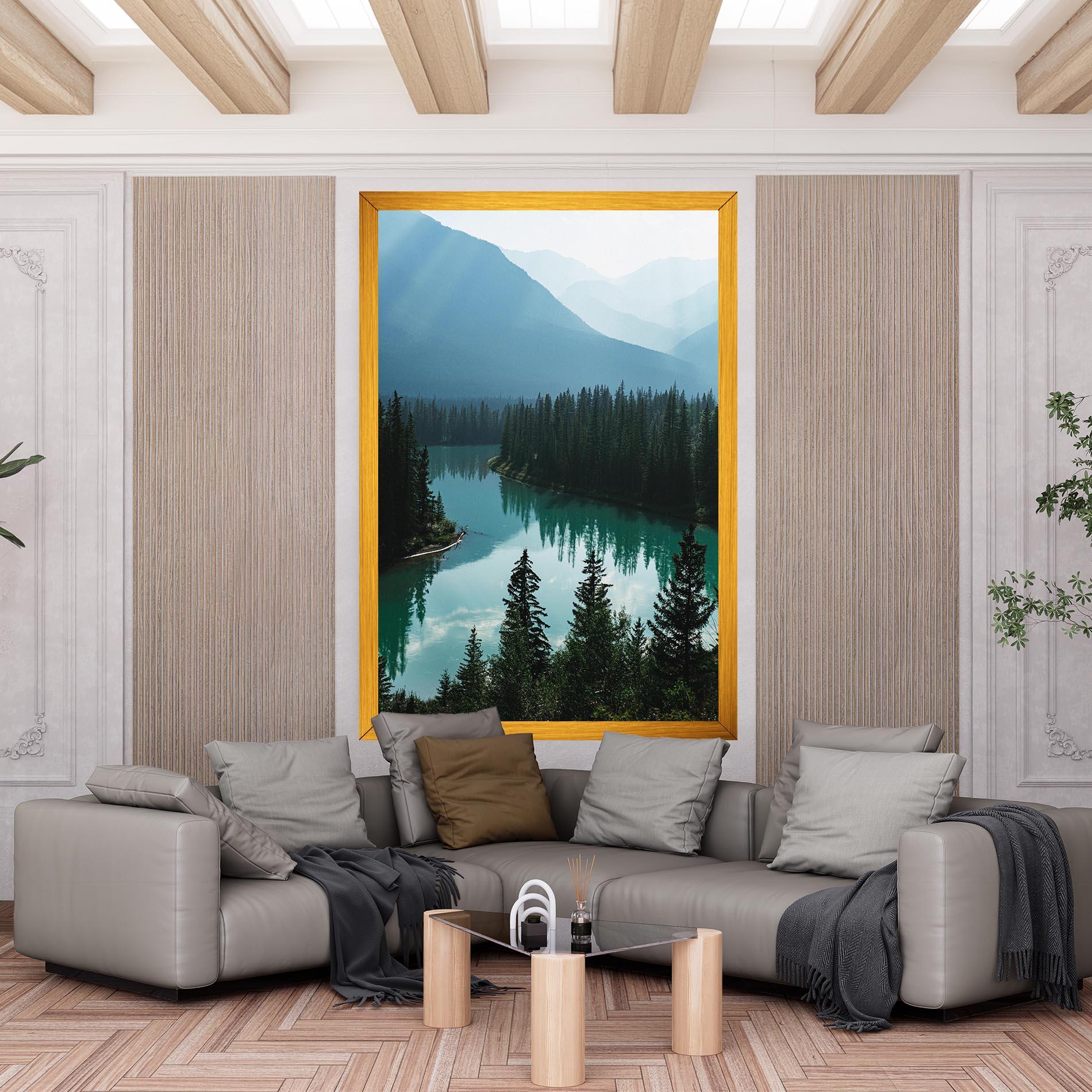 Vászonkép Crystal Lake mockup 6