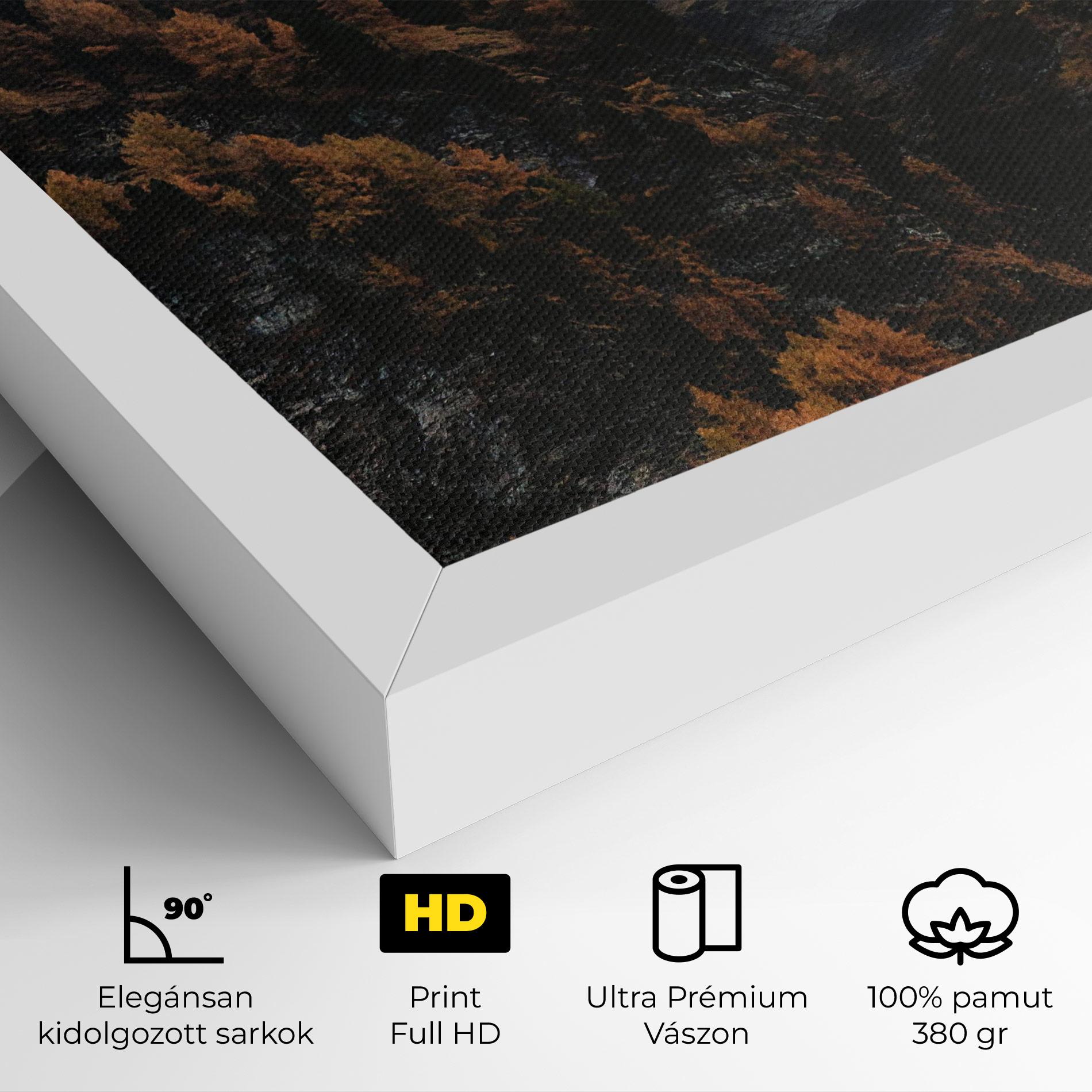 Vászonkép Autumn Mountain mockup 4