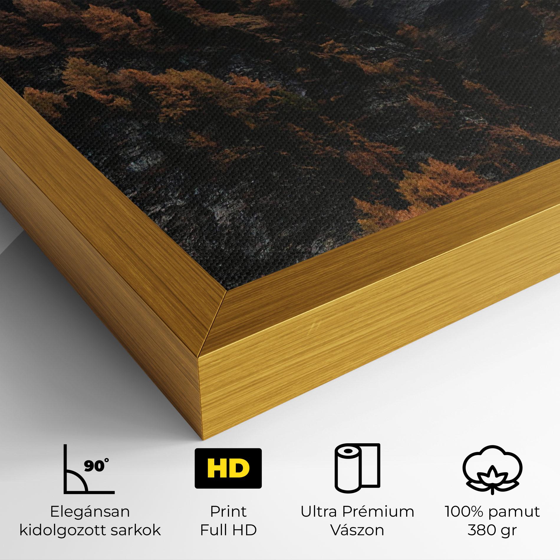 Vászonkép Autumn Mountain mockup 4