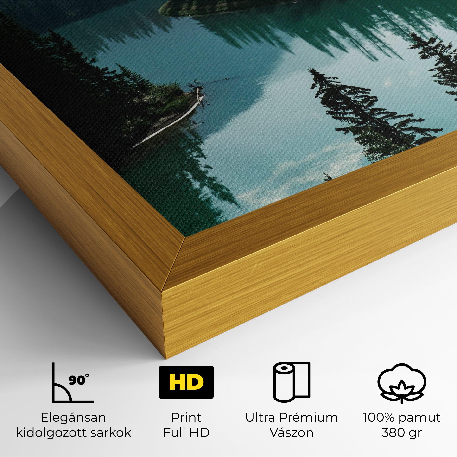 Vászonkép Crystal Lake mockup 4