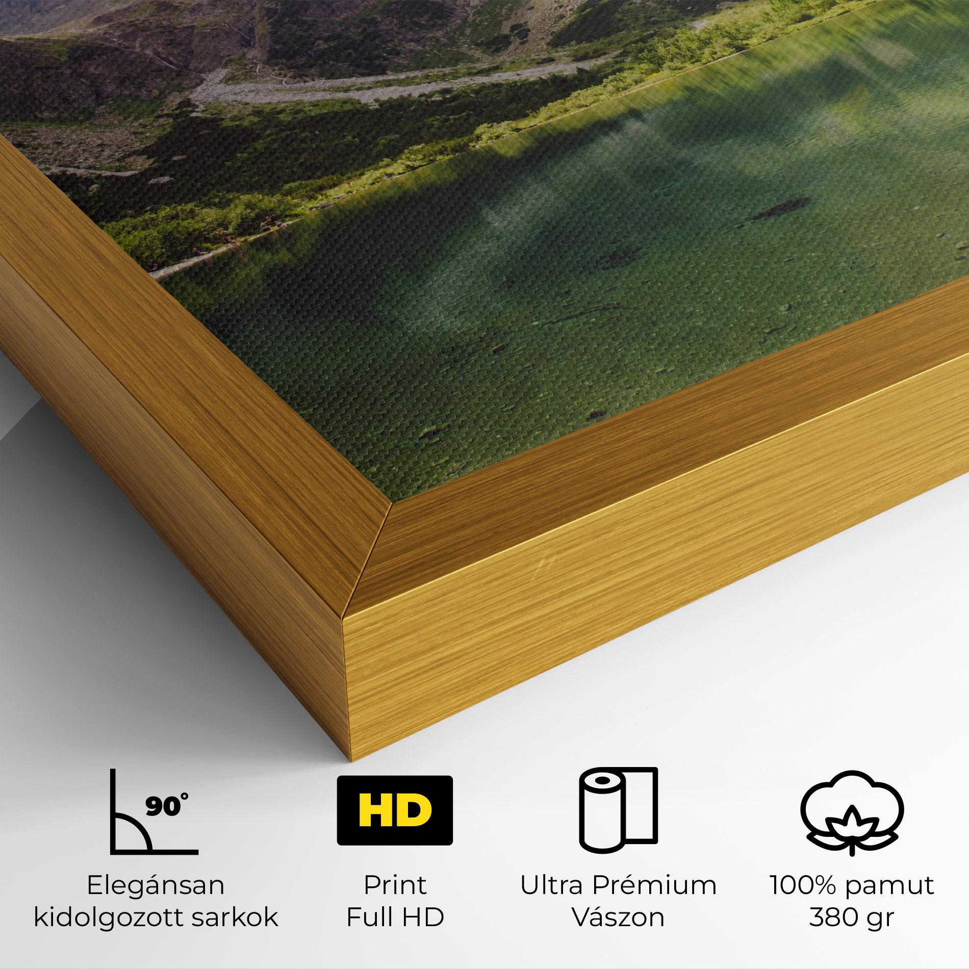 Vászonkép Green Mountain mockup 4