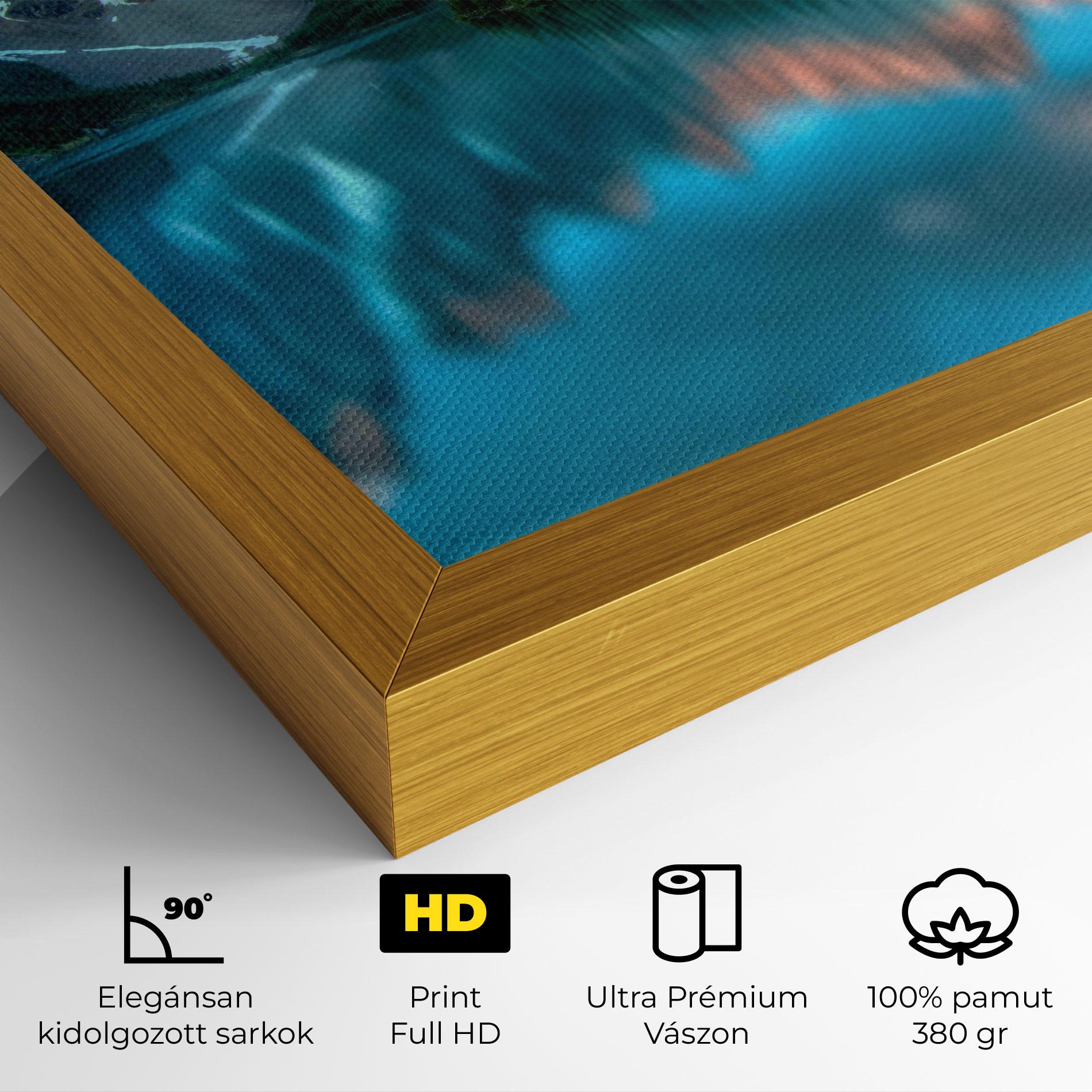 Vászonkép Lake Reflection mockup 4