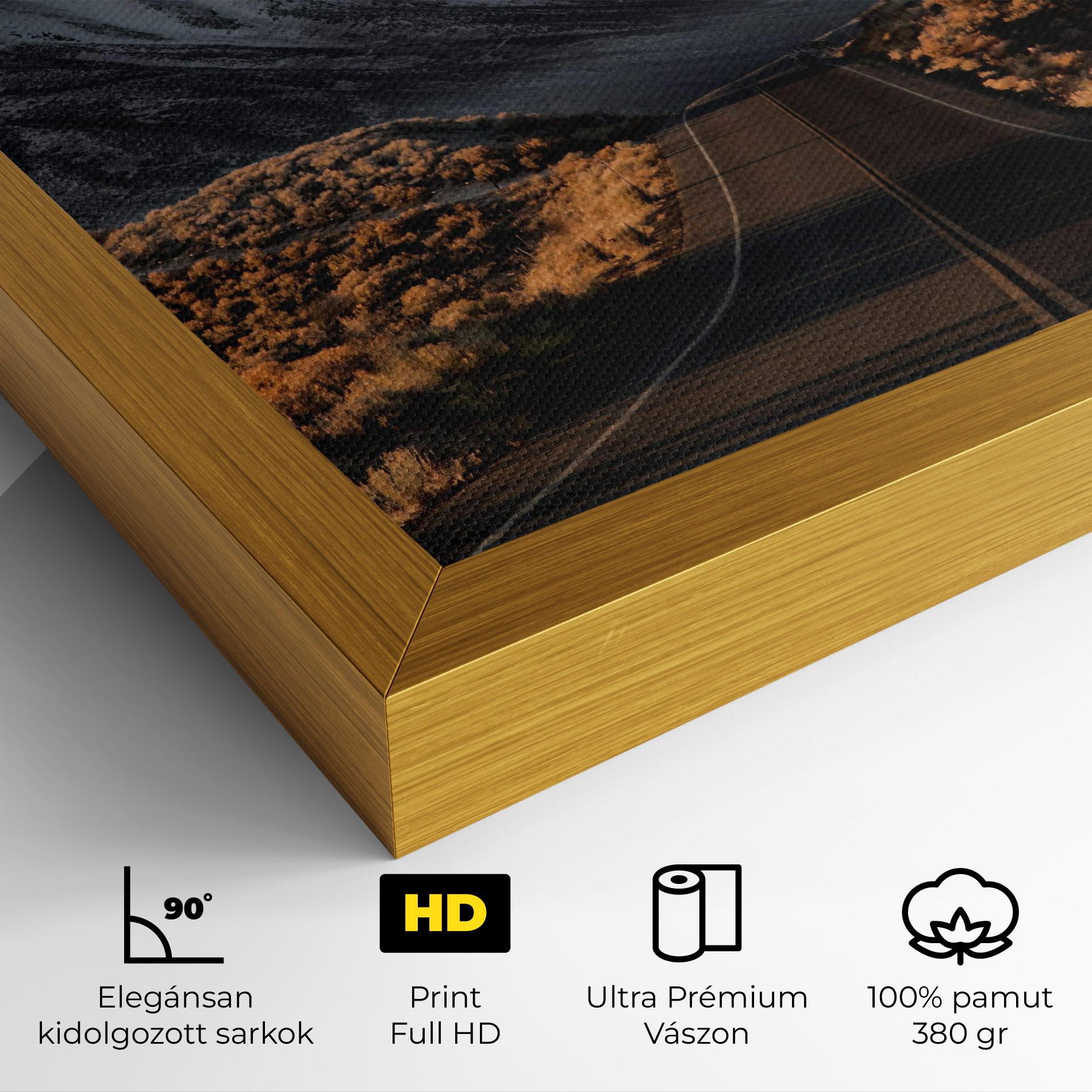 Vászonkép Nice Mountain Road mockup 4