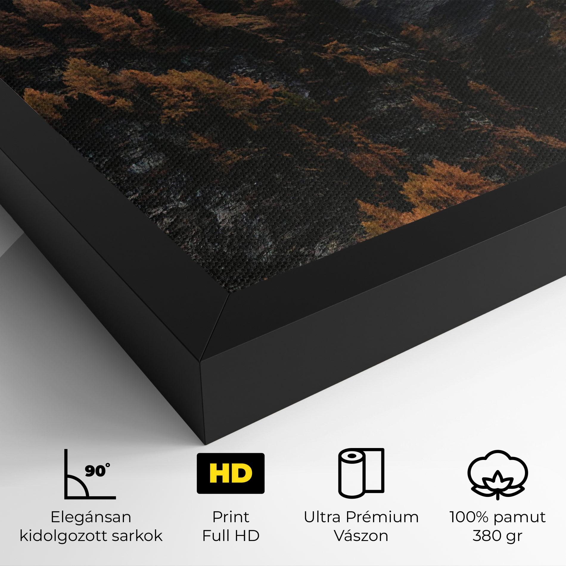 Vászonkép Autumn Mountain mockup 4