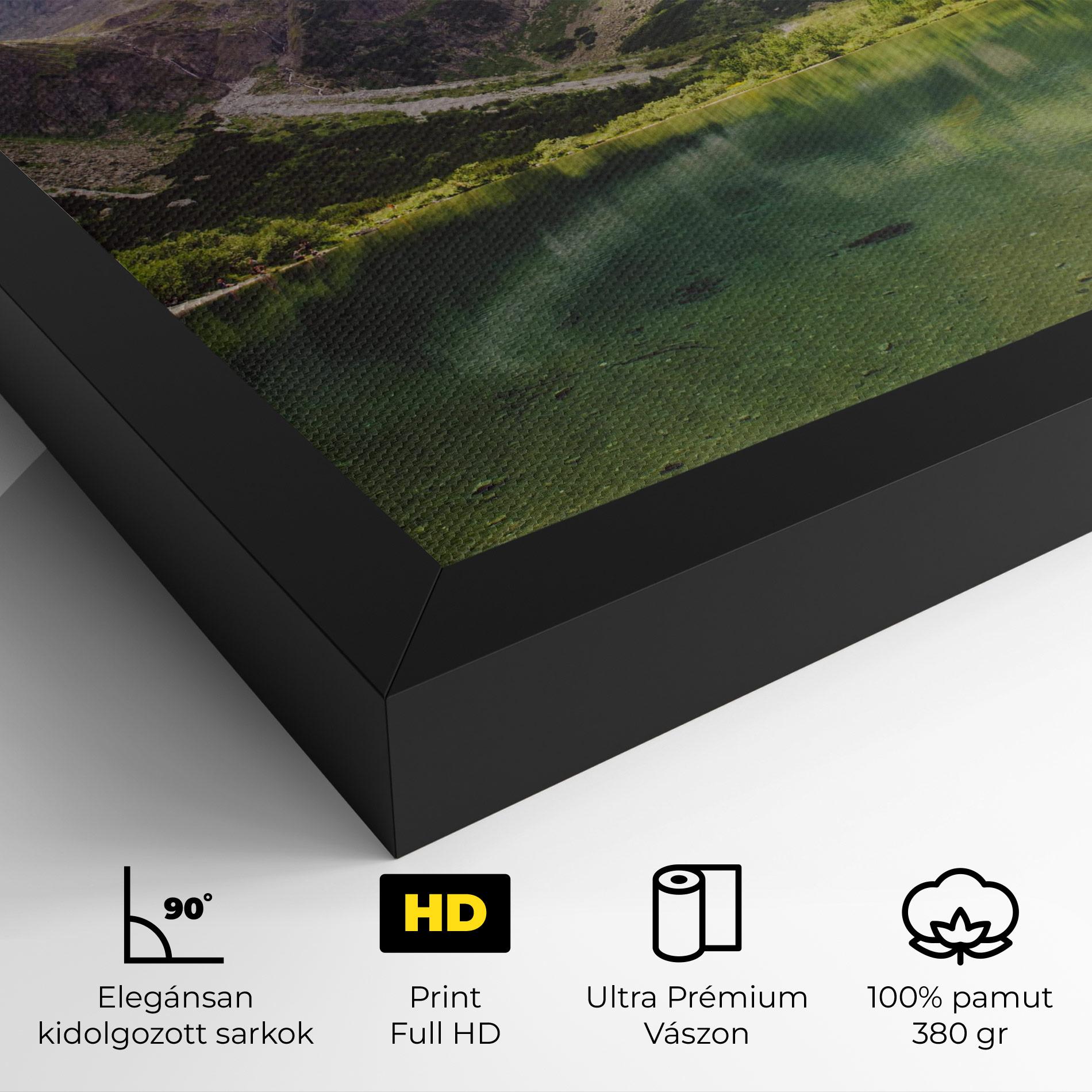 Vászonkép Green Mountain mockup 4