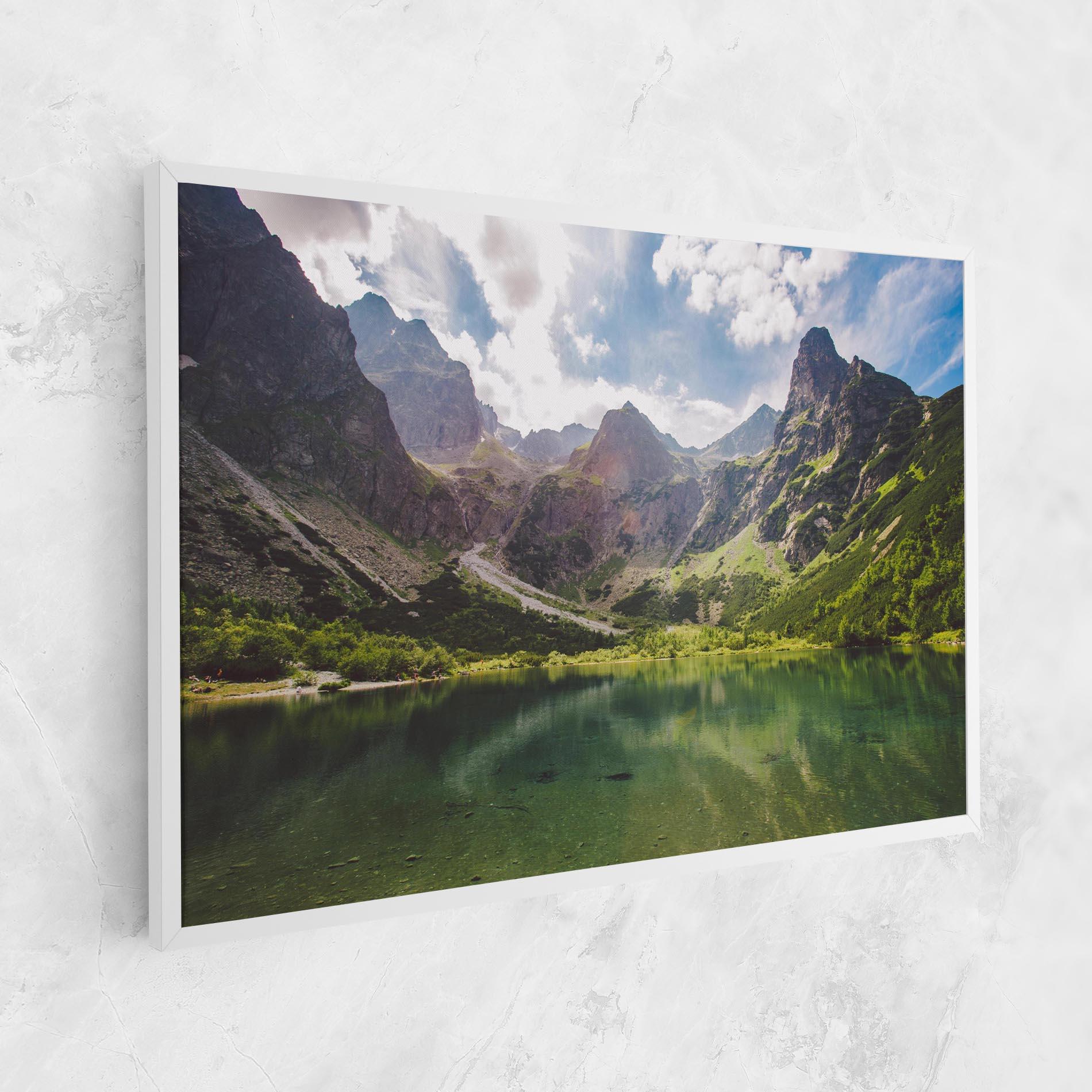 Vászonkép Green Mountain mockup 1