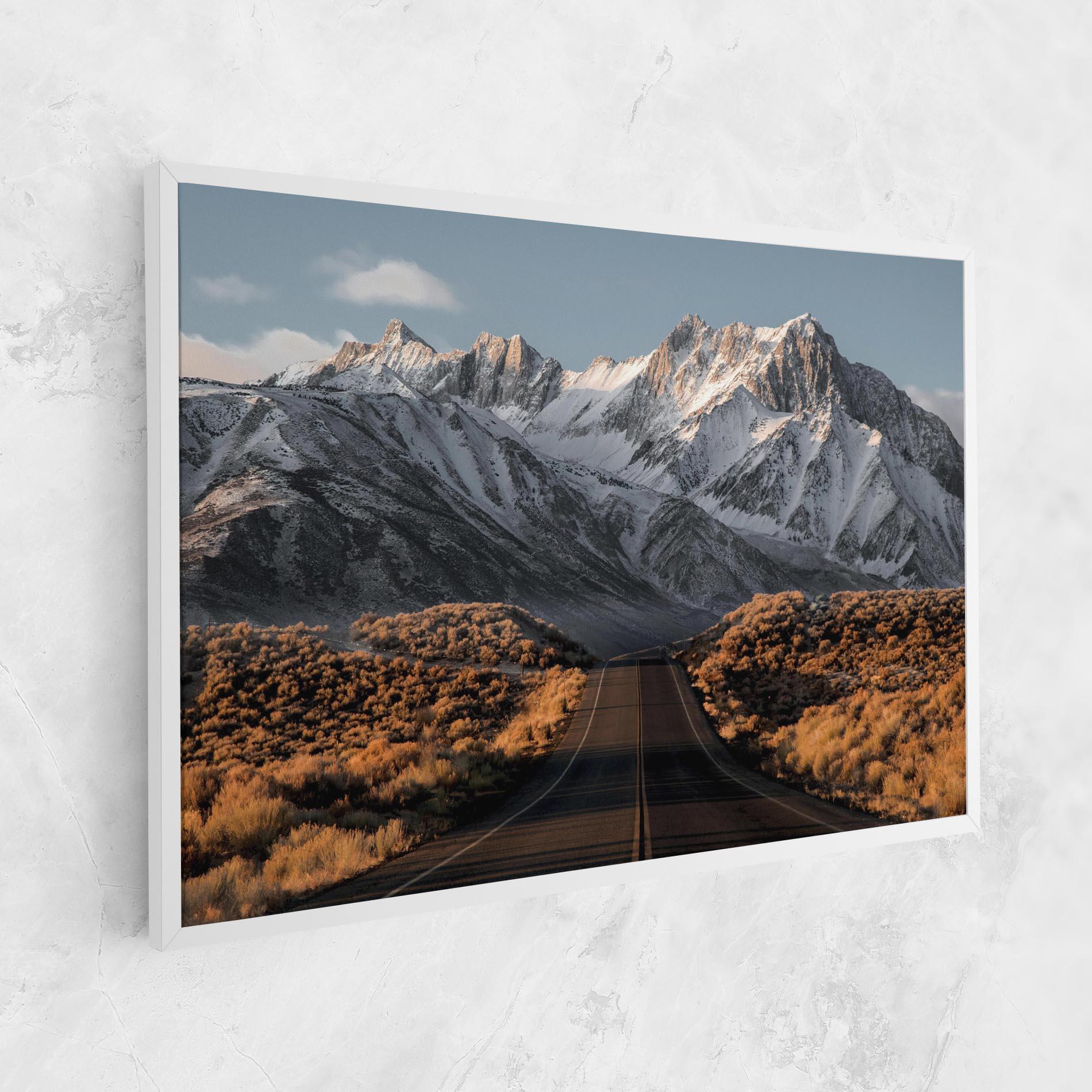 Vászonkép Nice Mountain Road mockup 1