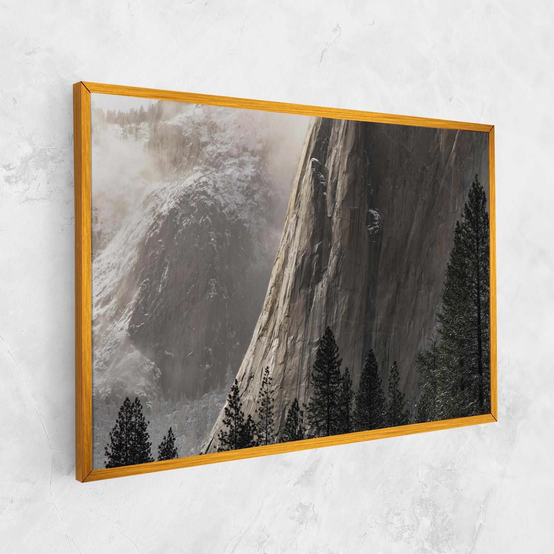 Vászonkép Green Tree Mountain mockup 1