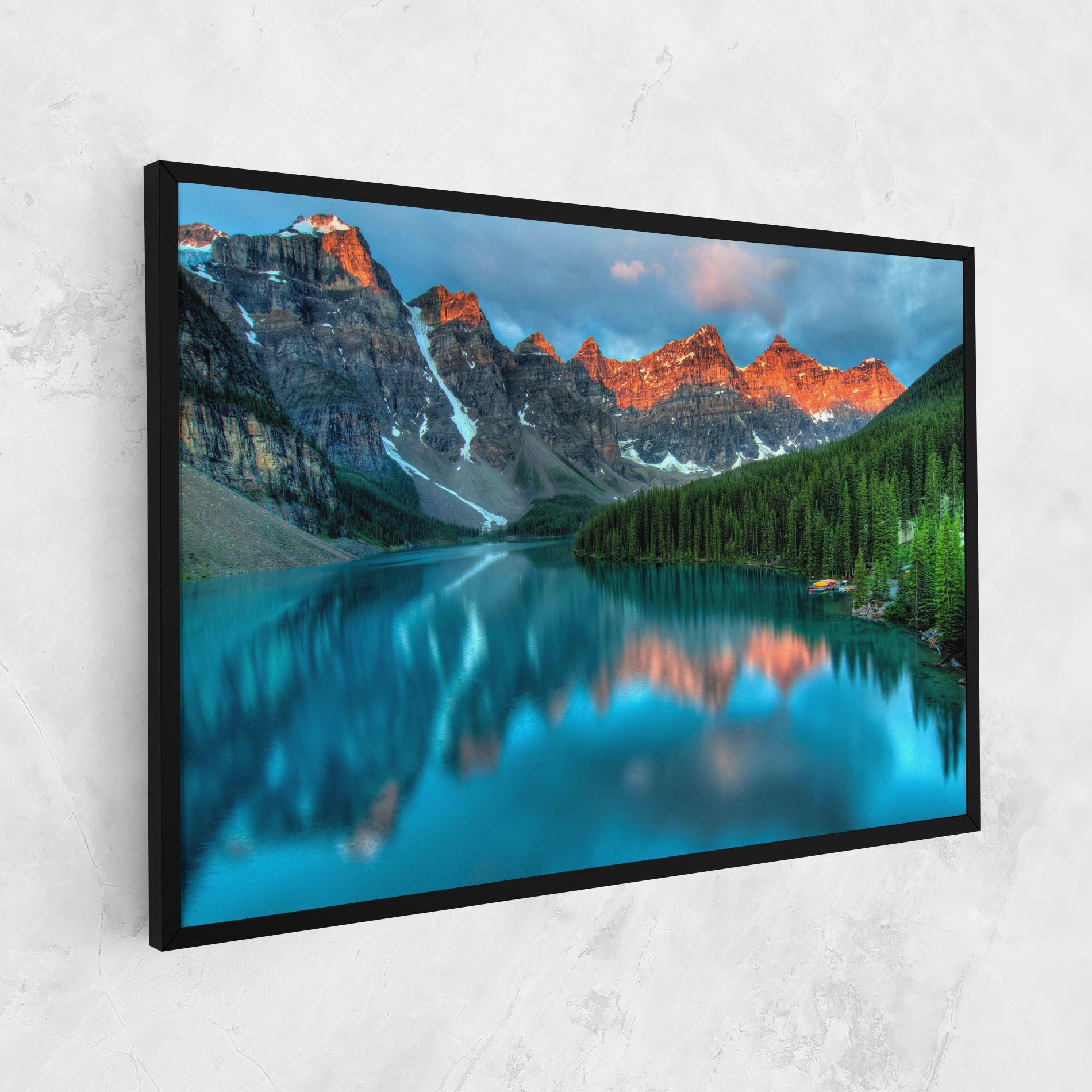 Vászonkép Lake Reflection mockup 1