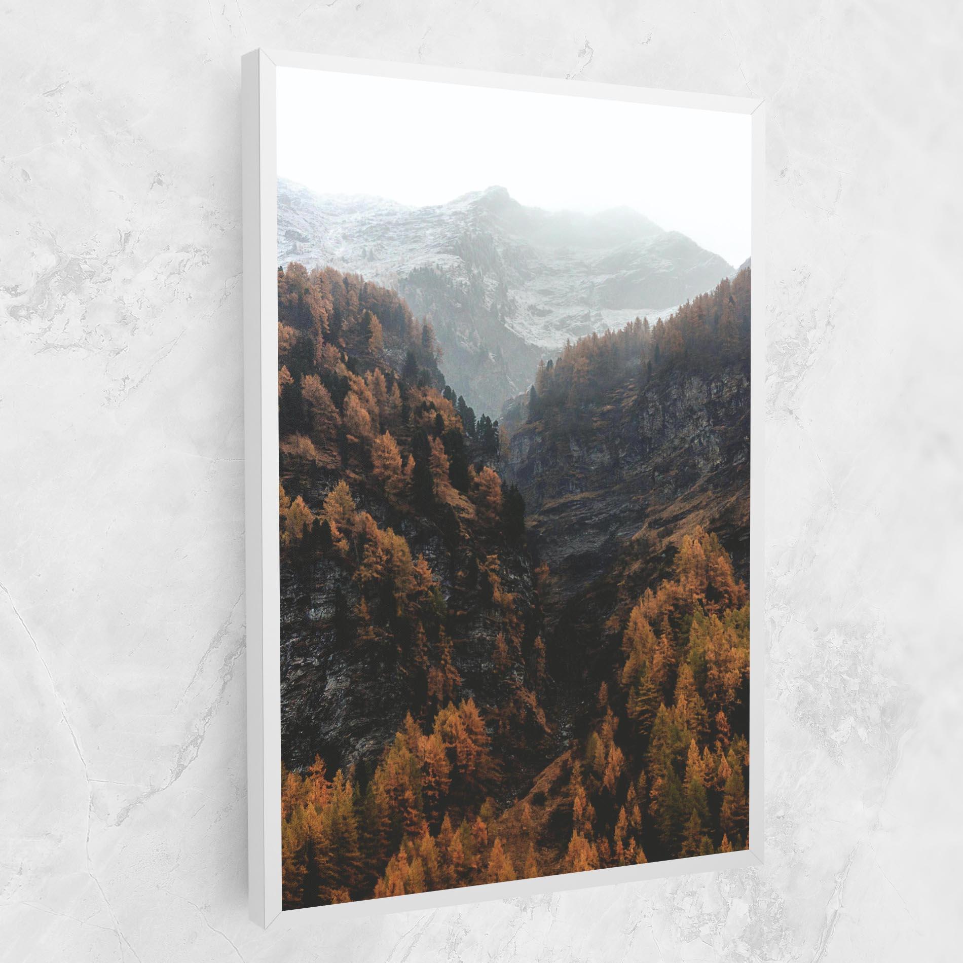 Vászonkép Autumn Mountain mockup 1