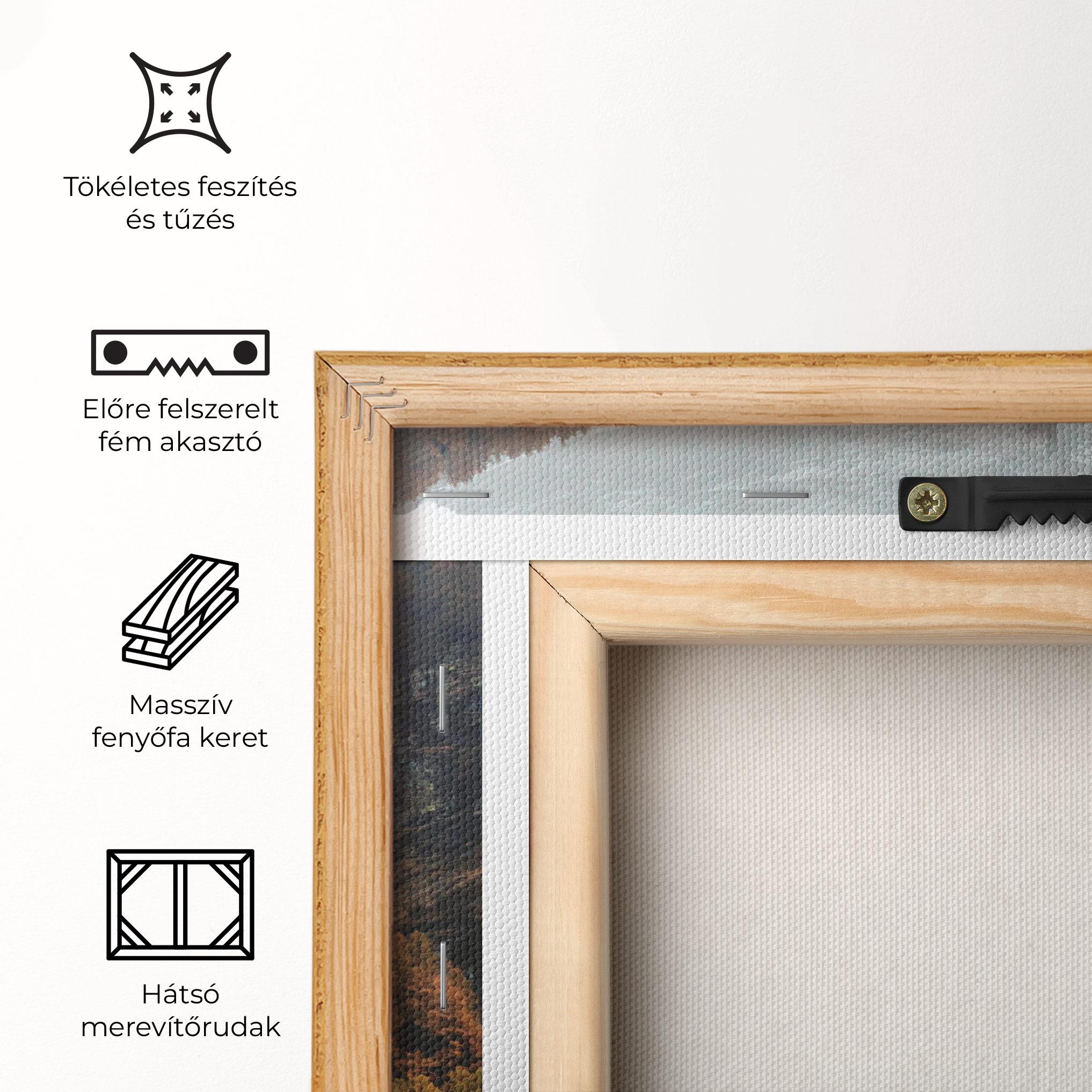 Vászonkép Autumn Mountain mockup 5