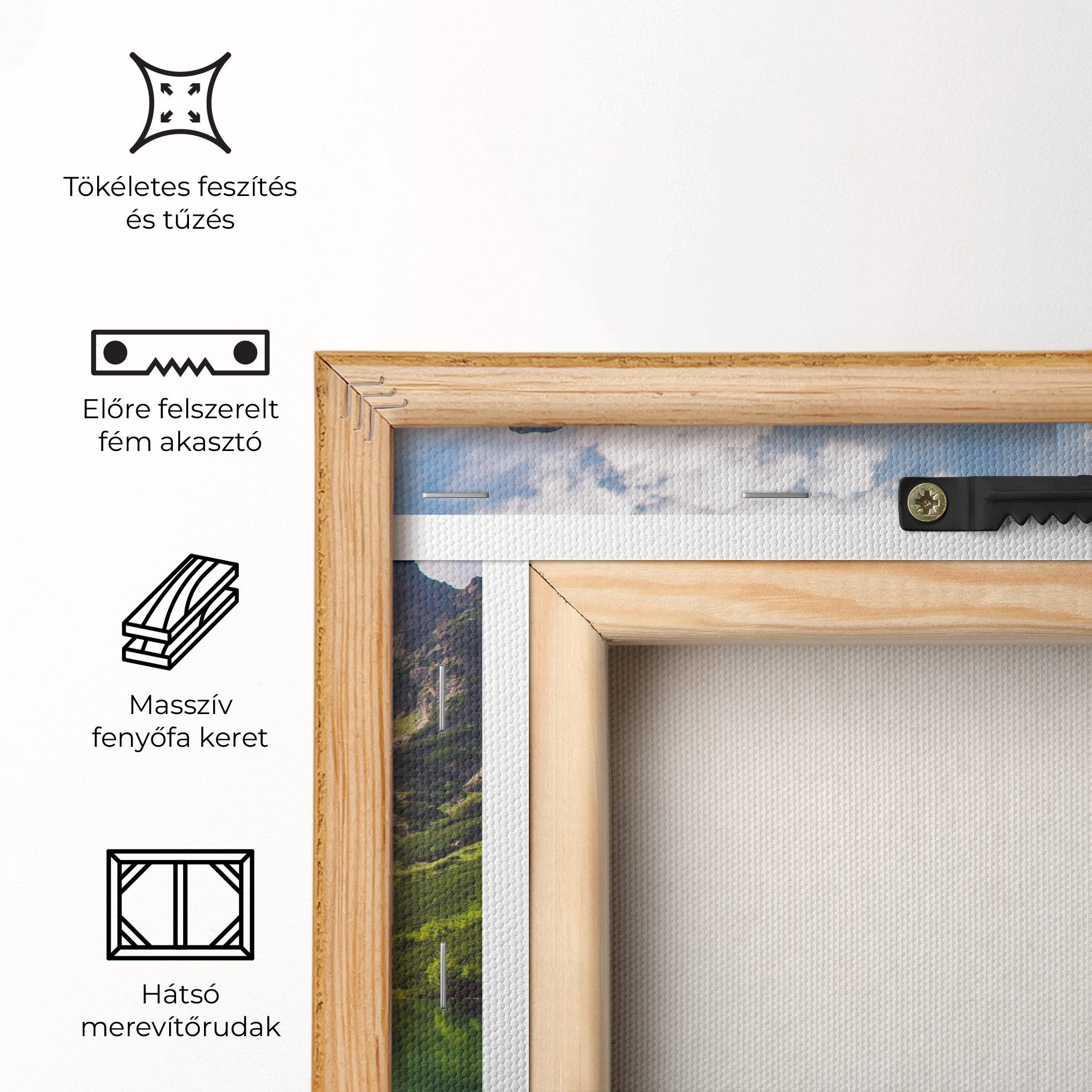 Vászonkép Green Mountain mockup 5