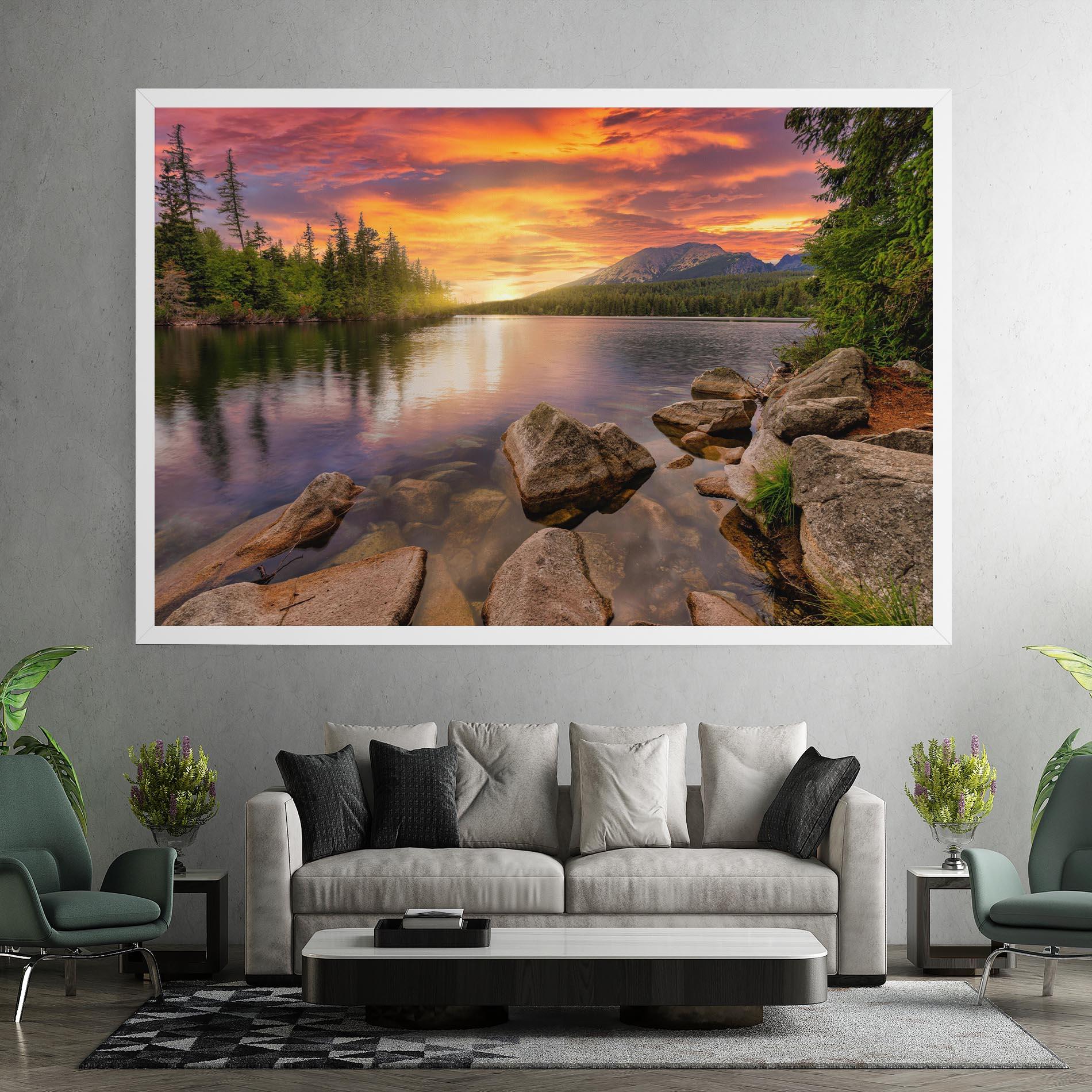 Vászonkép Tatra View mockup 7