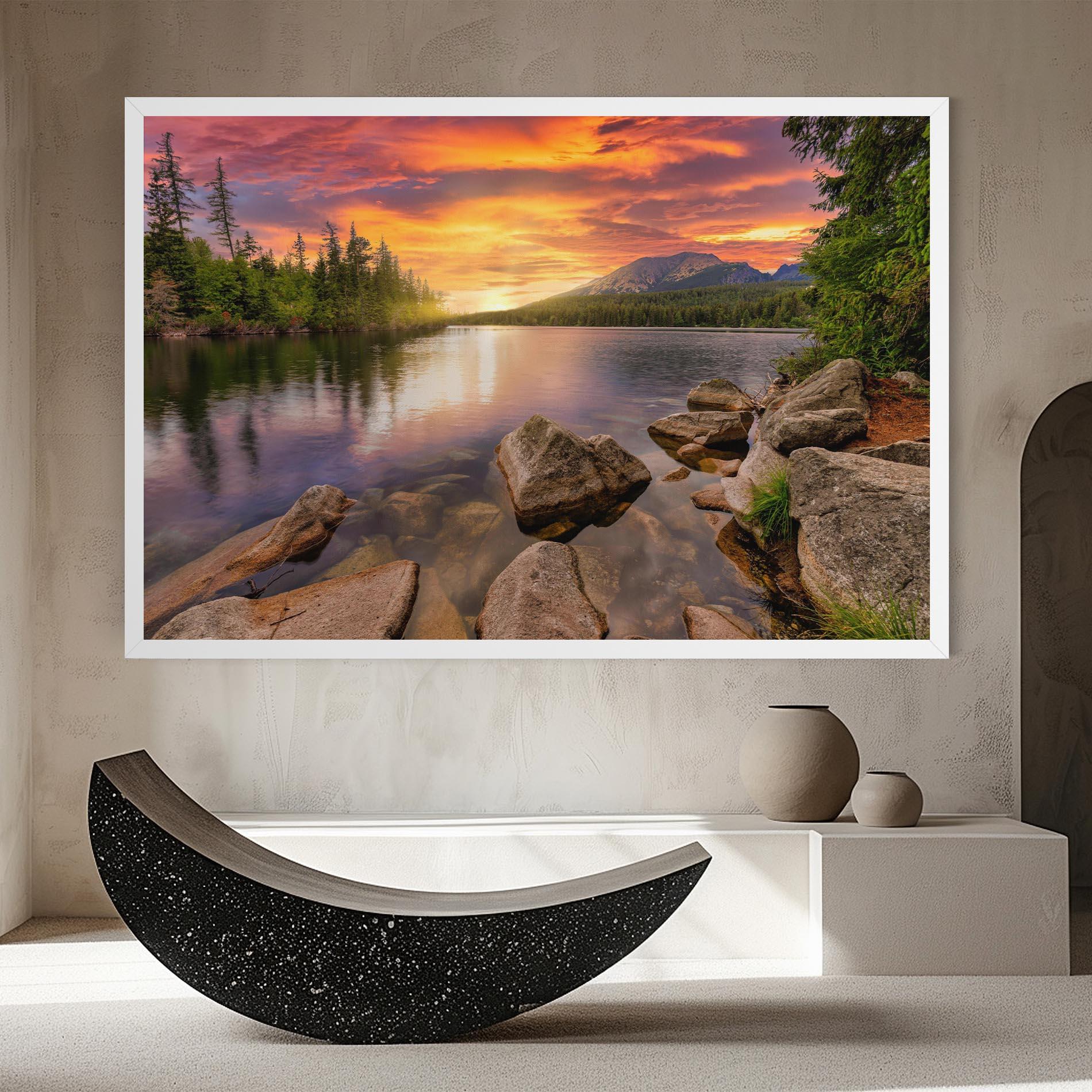 Vászonkép Tatra View mockup 8