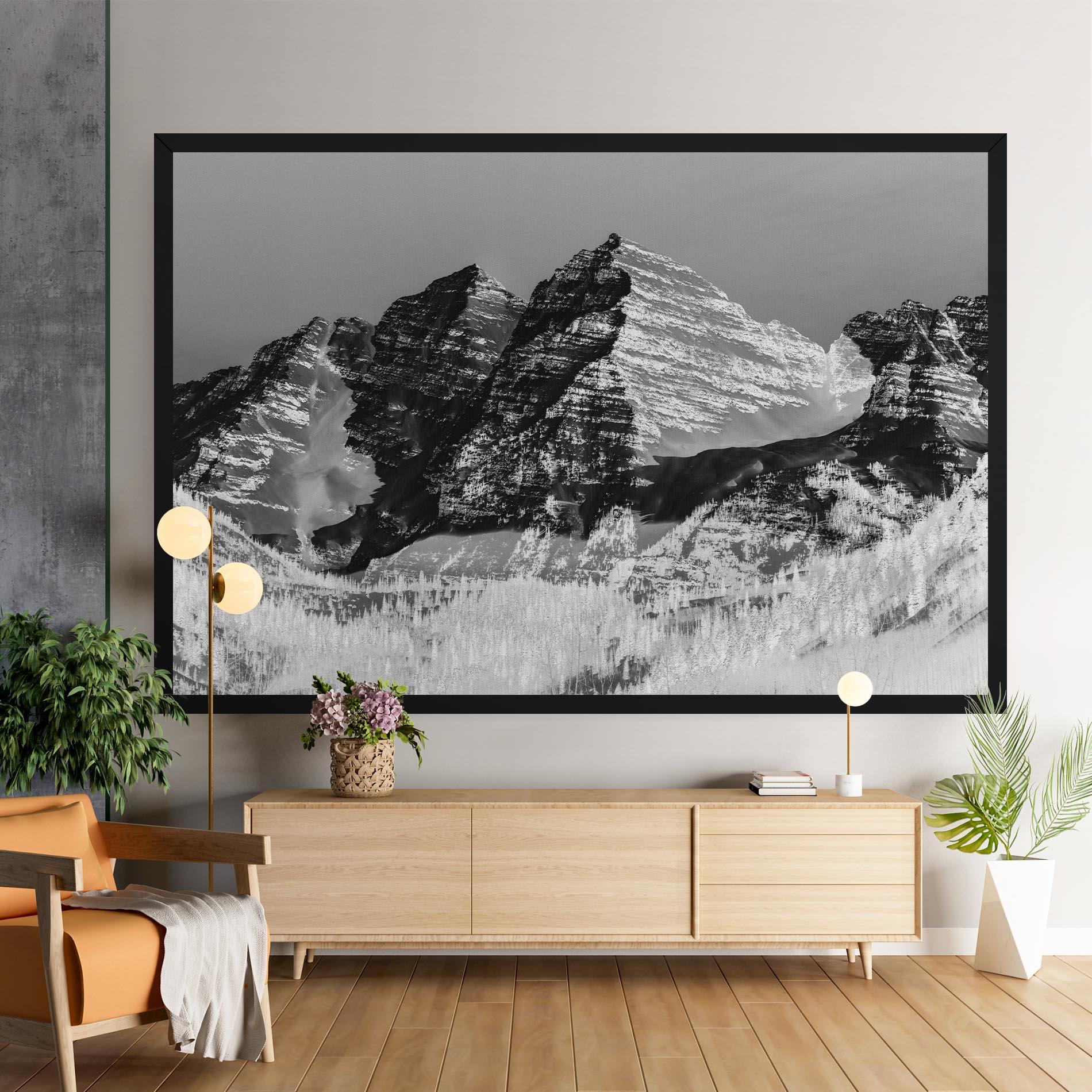 Vászonkép Green Shades Mountain mockup 9