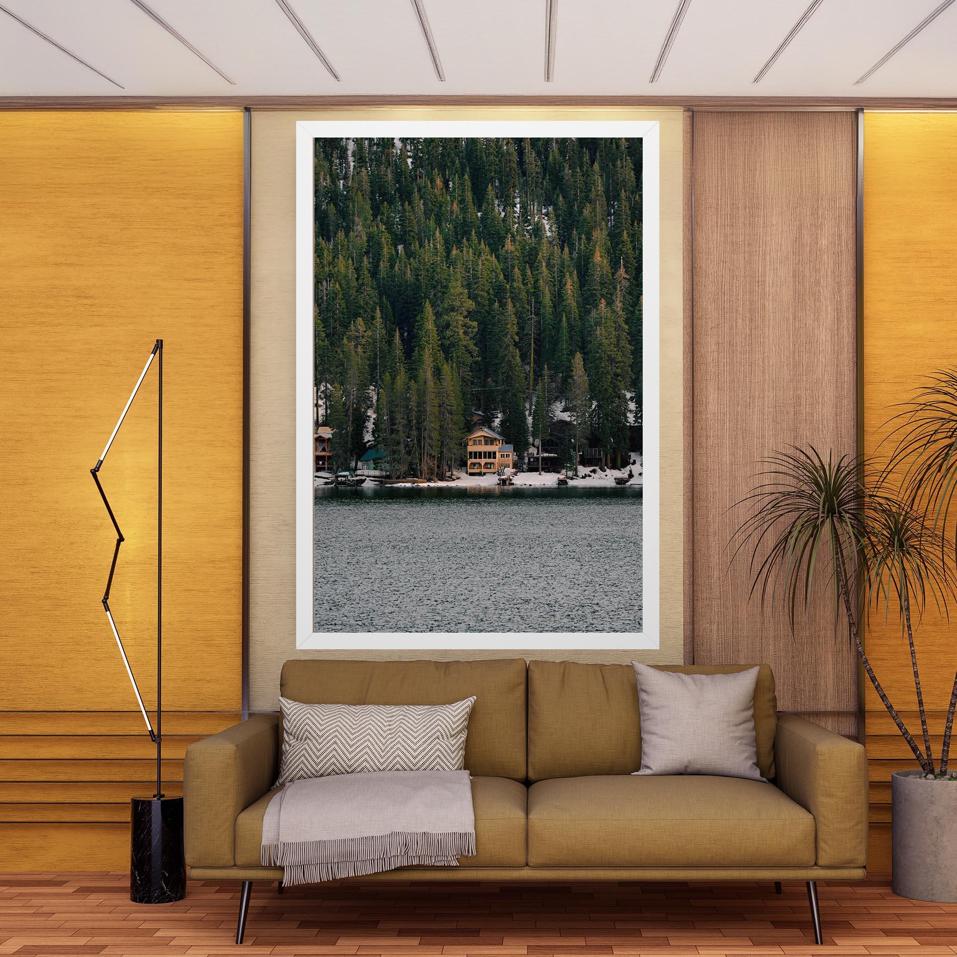 Vászonkép Peacefull Place mockup 9