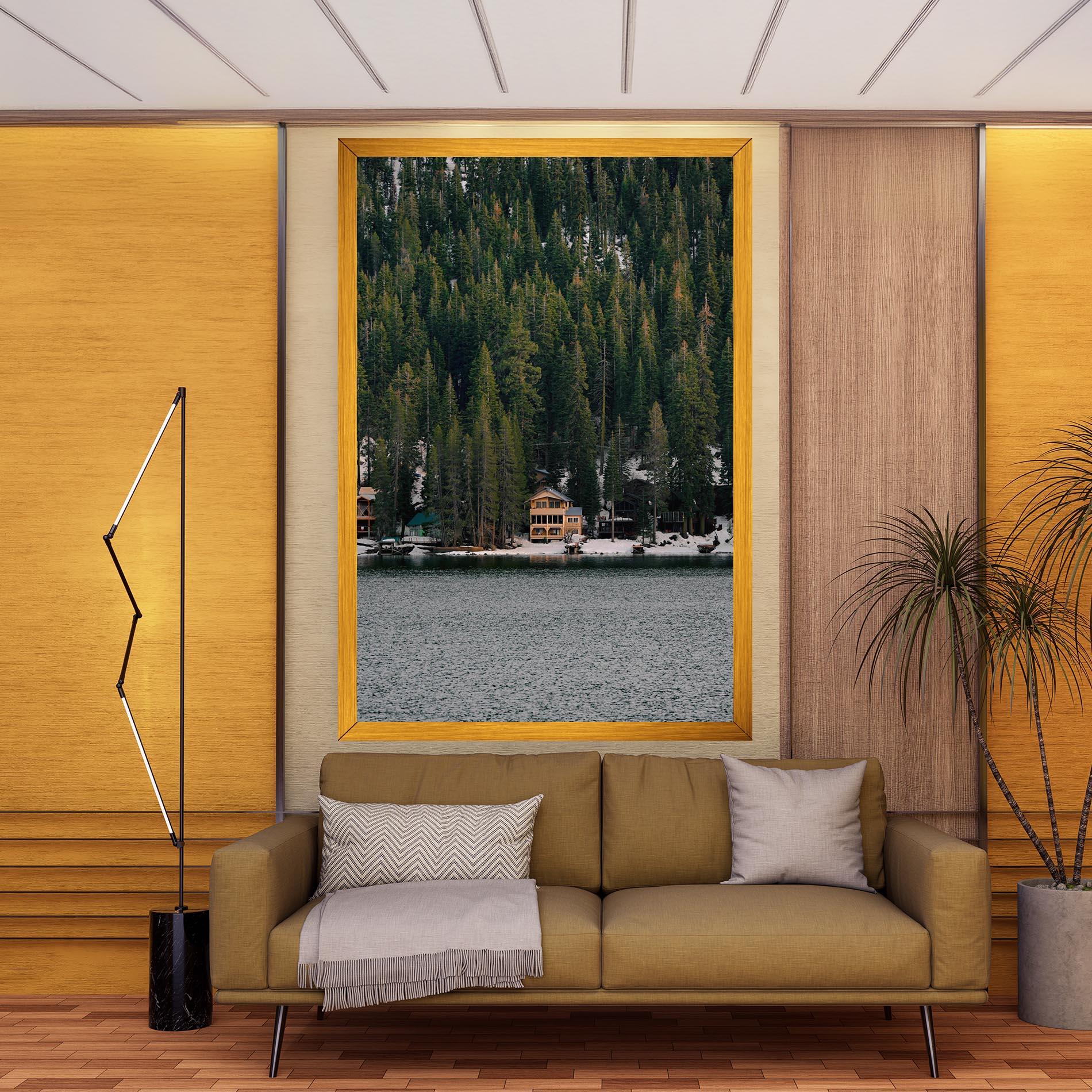 Vászonkép Peacefull Place mockup 9