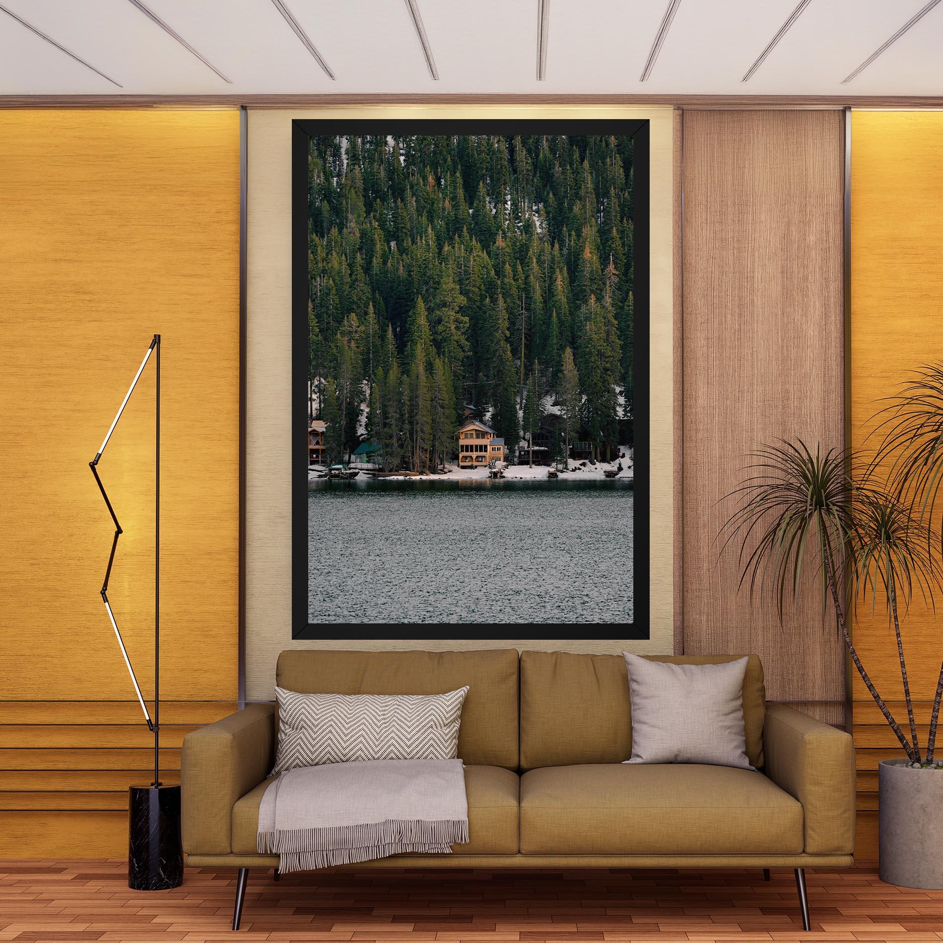 Vászonkép Peacefull Place mockup 9