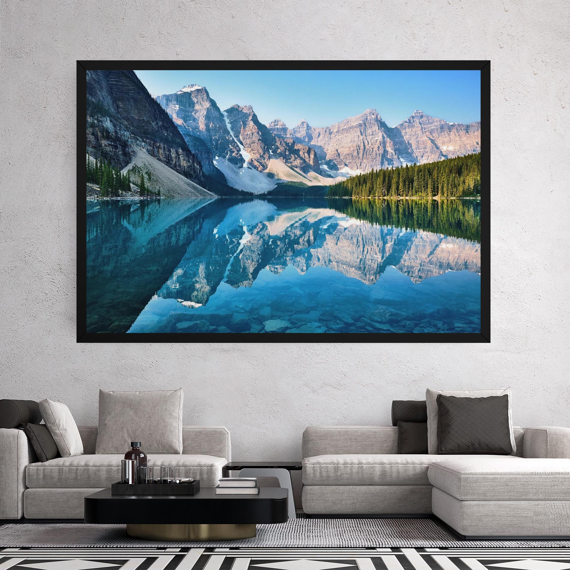 Mountain Crystal Lake mockup 2