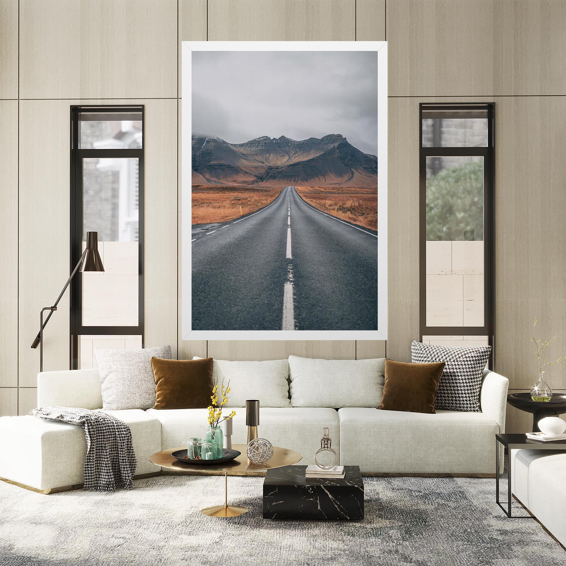 Vászonkép Country Roads mockup 2