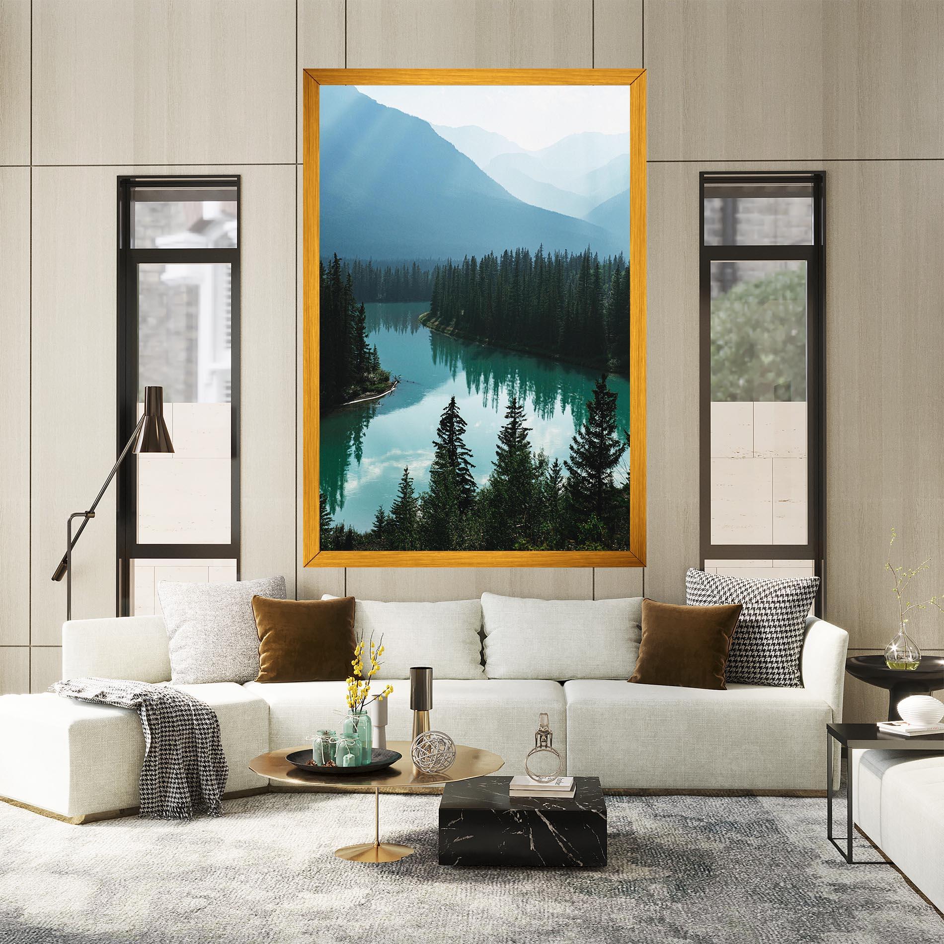 Vászonkép Crystal Lake mockup 2