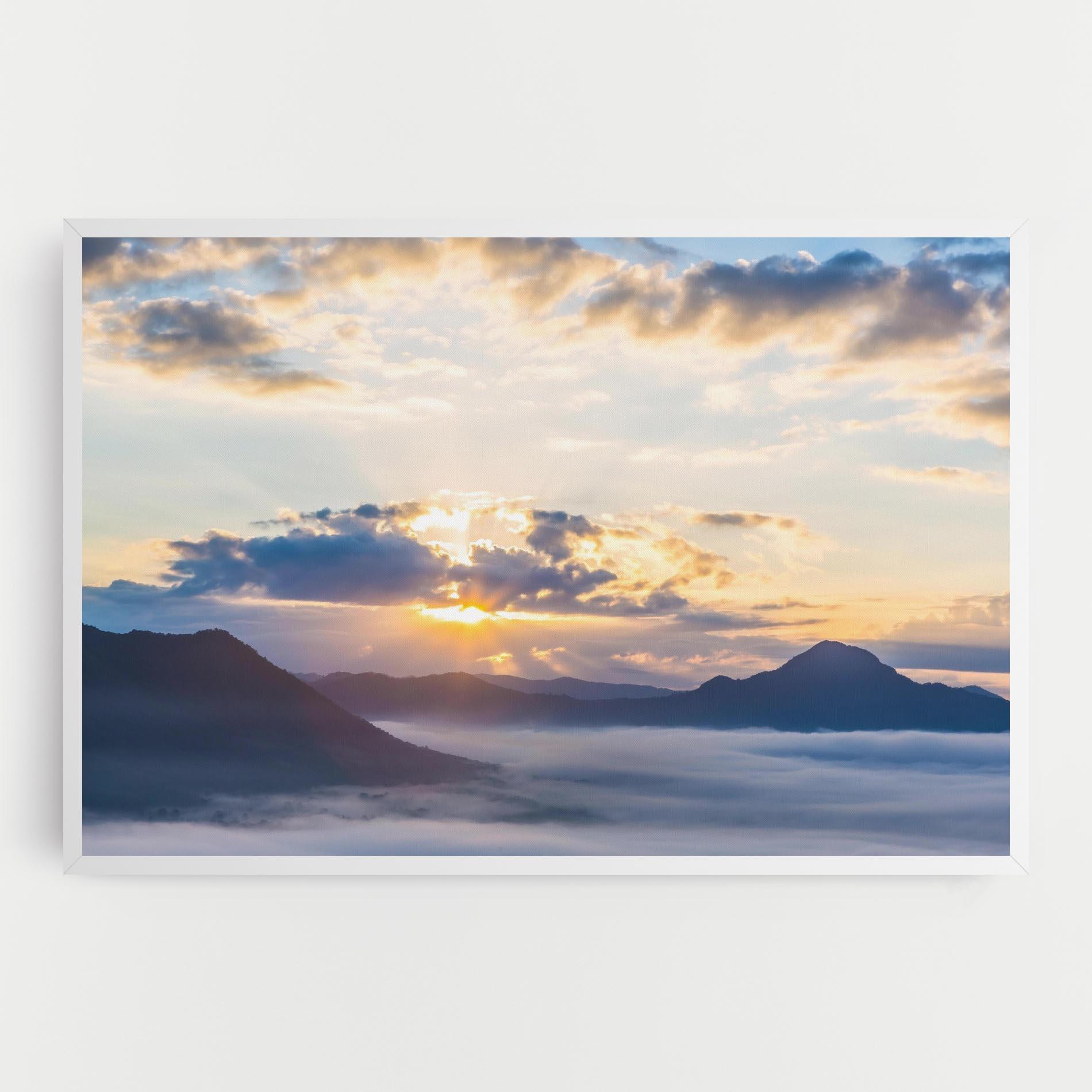 Vászonkép Fantastic Clouds mockup 0