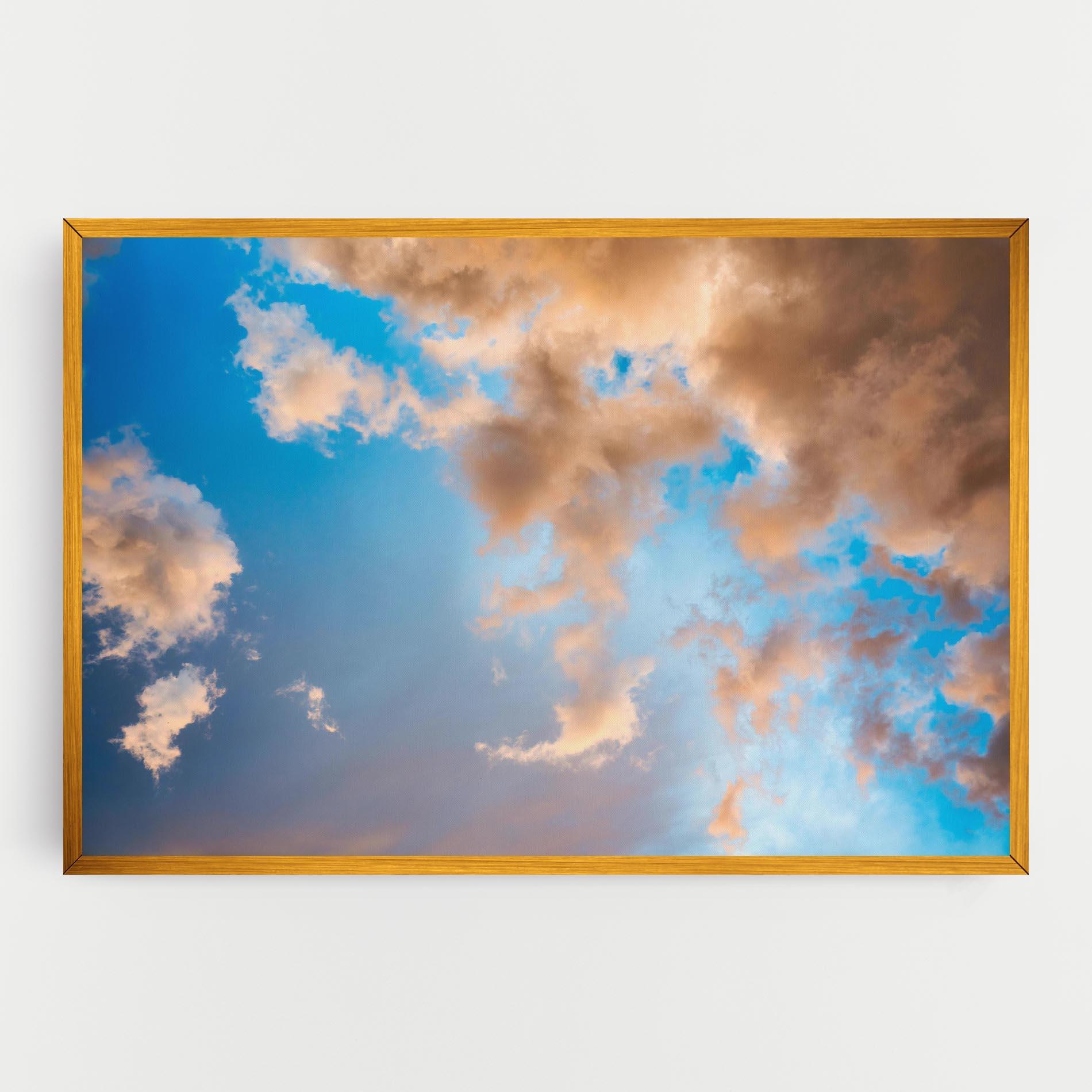Vászonkép Clouds Blue Sky mockup 0