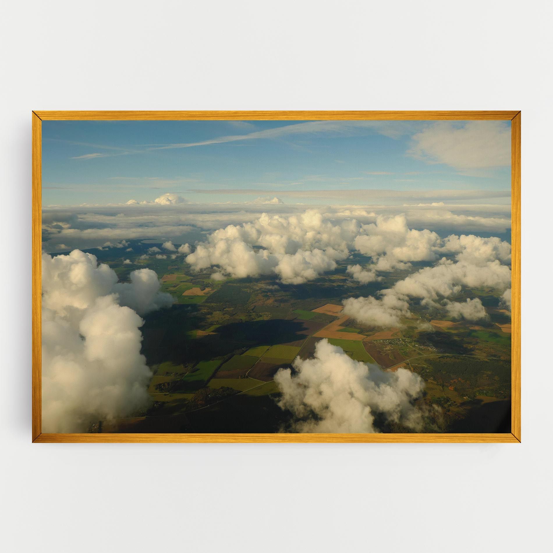 Clouds View From Plane mockup 0