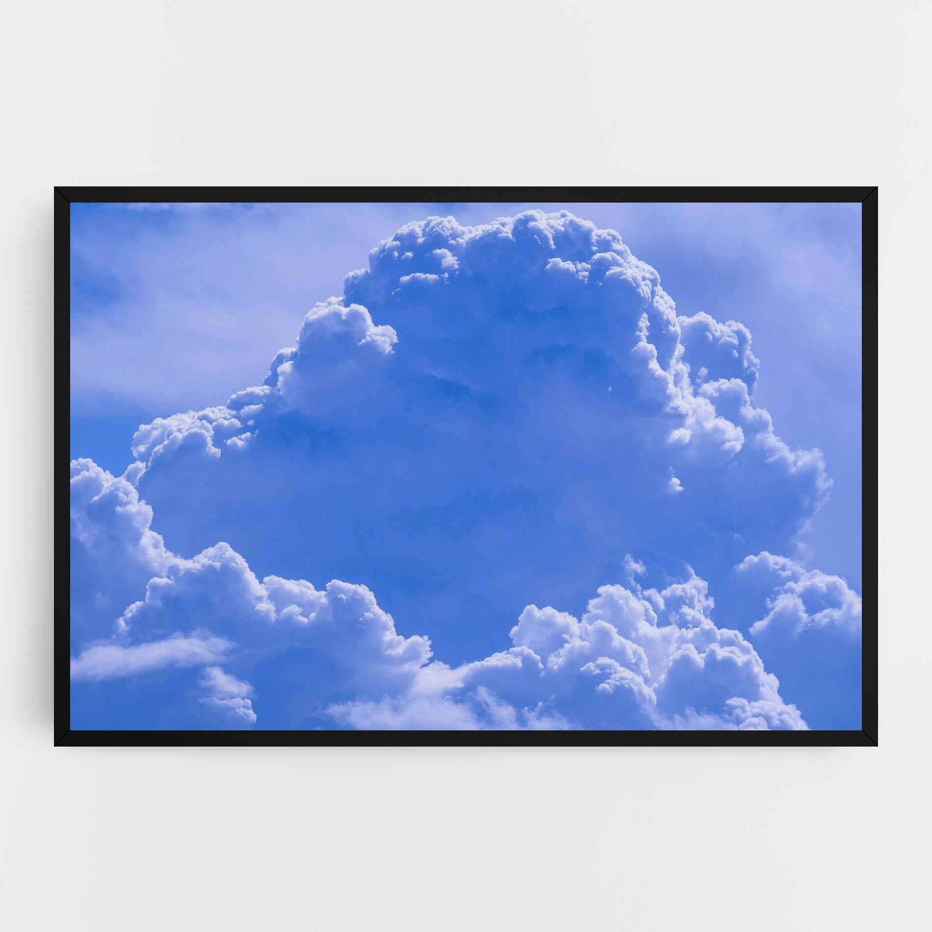 Vászonkép Big Blue Cloud mockup 0
