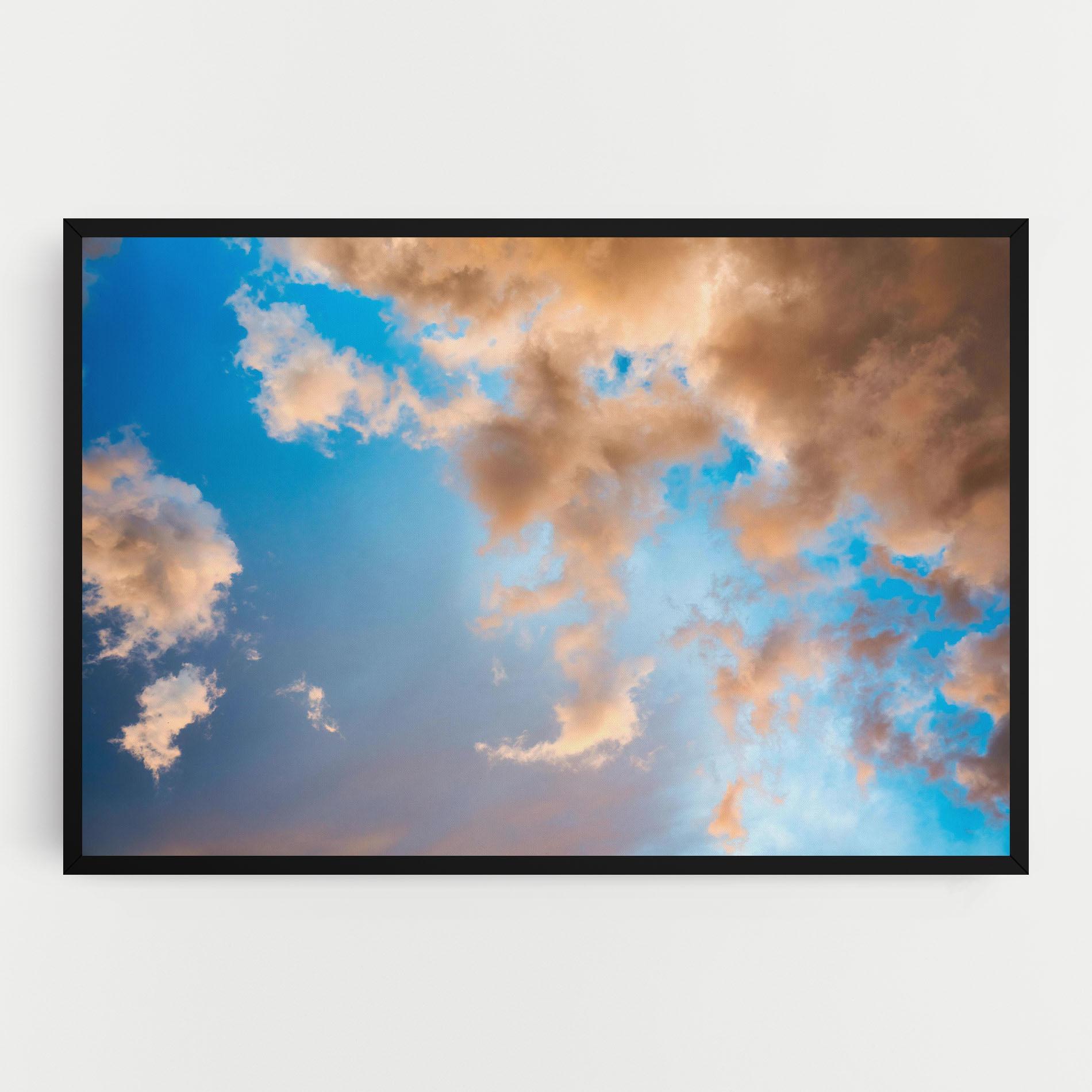 Vászonkép Clouds Blue Sky mockup 0
