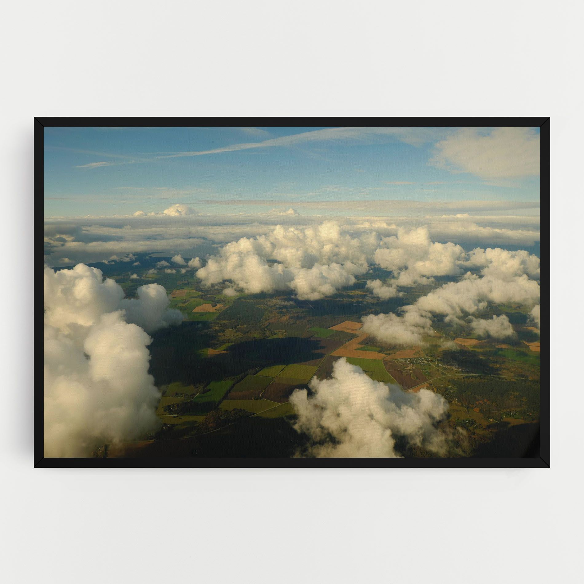 Clouds View From Plane mockup 0