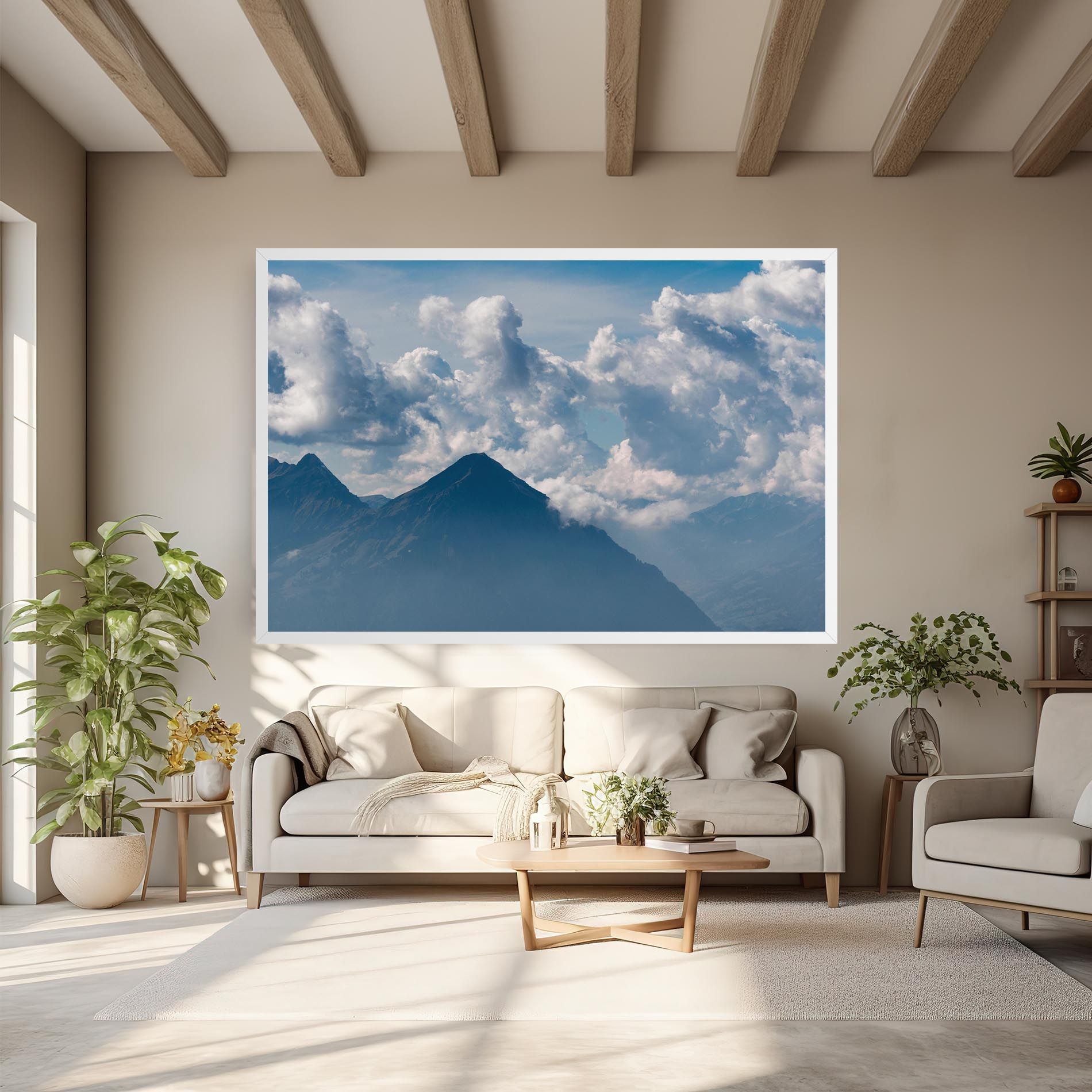 Cloudy View Mountain mockup 6