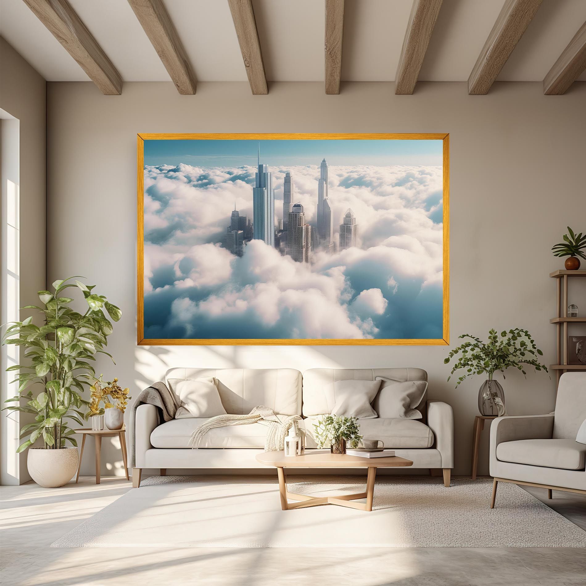 City Above Clouds mockup 6