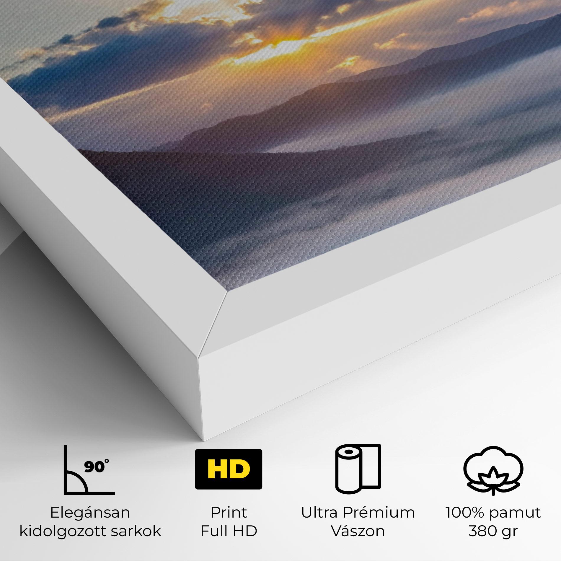 Vászonkép Fantastic Clouds mockup 4