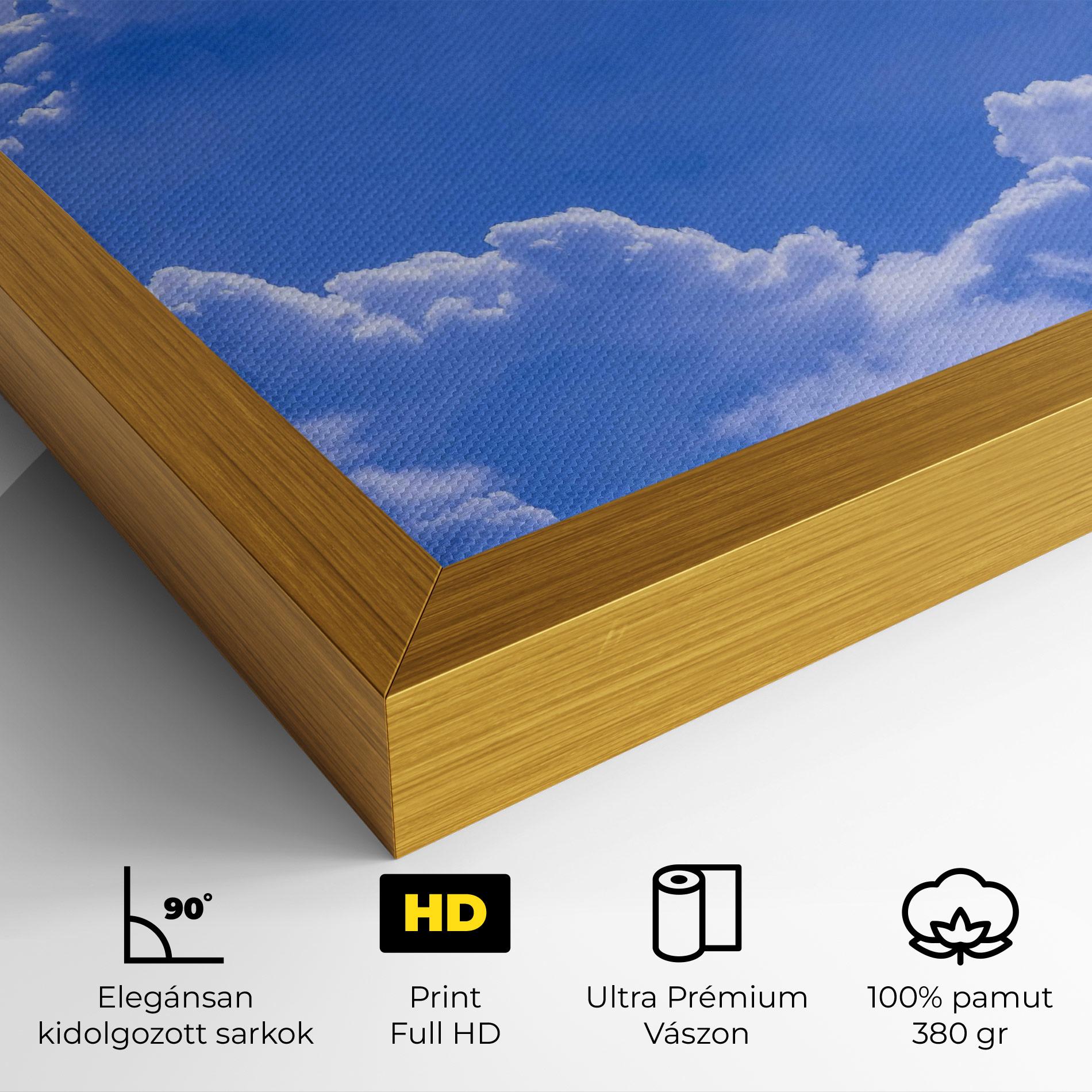 Vászonkép Big Blue Cloud mockup 4