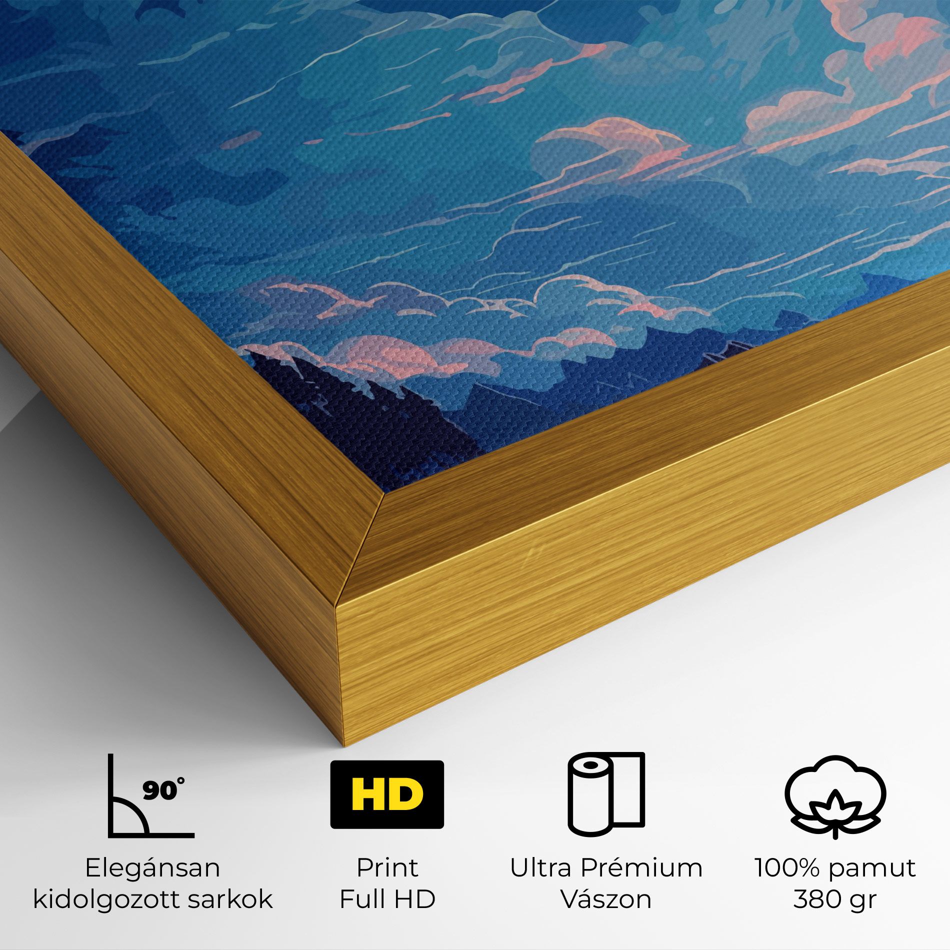 Blue Cloud Moon mockup 4