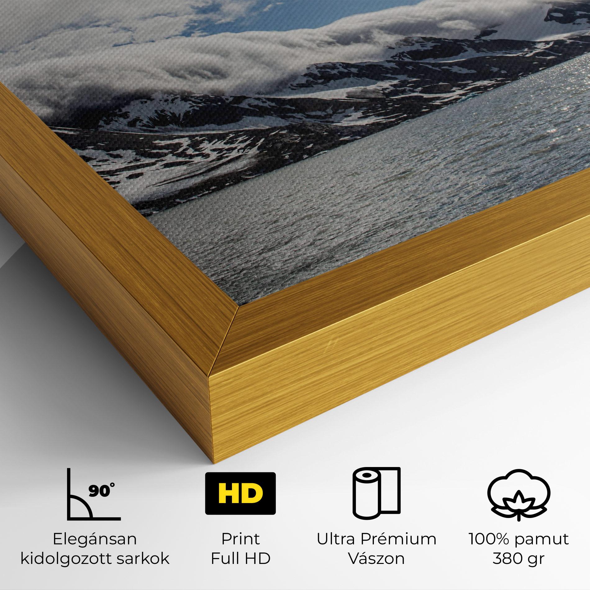 Vászonkép Clouds Over Ice mockup 4