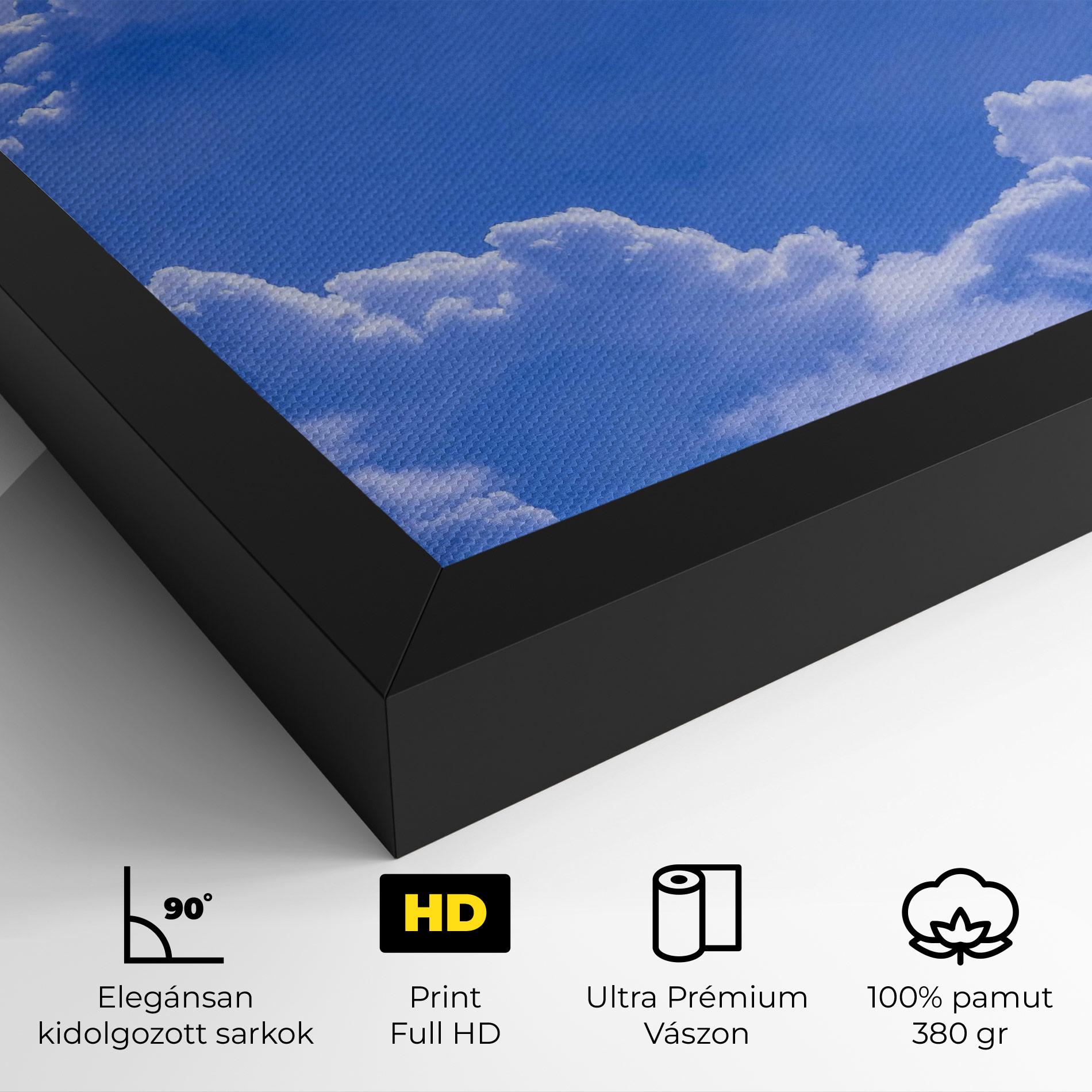 Vászonkép Big Blue Cloud mockup 4