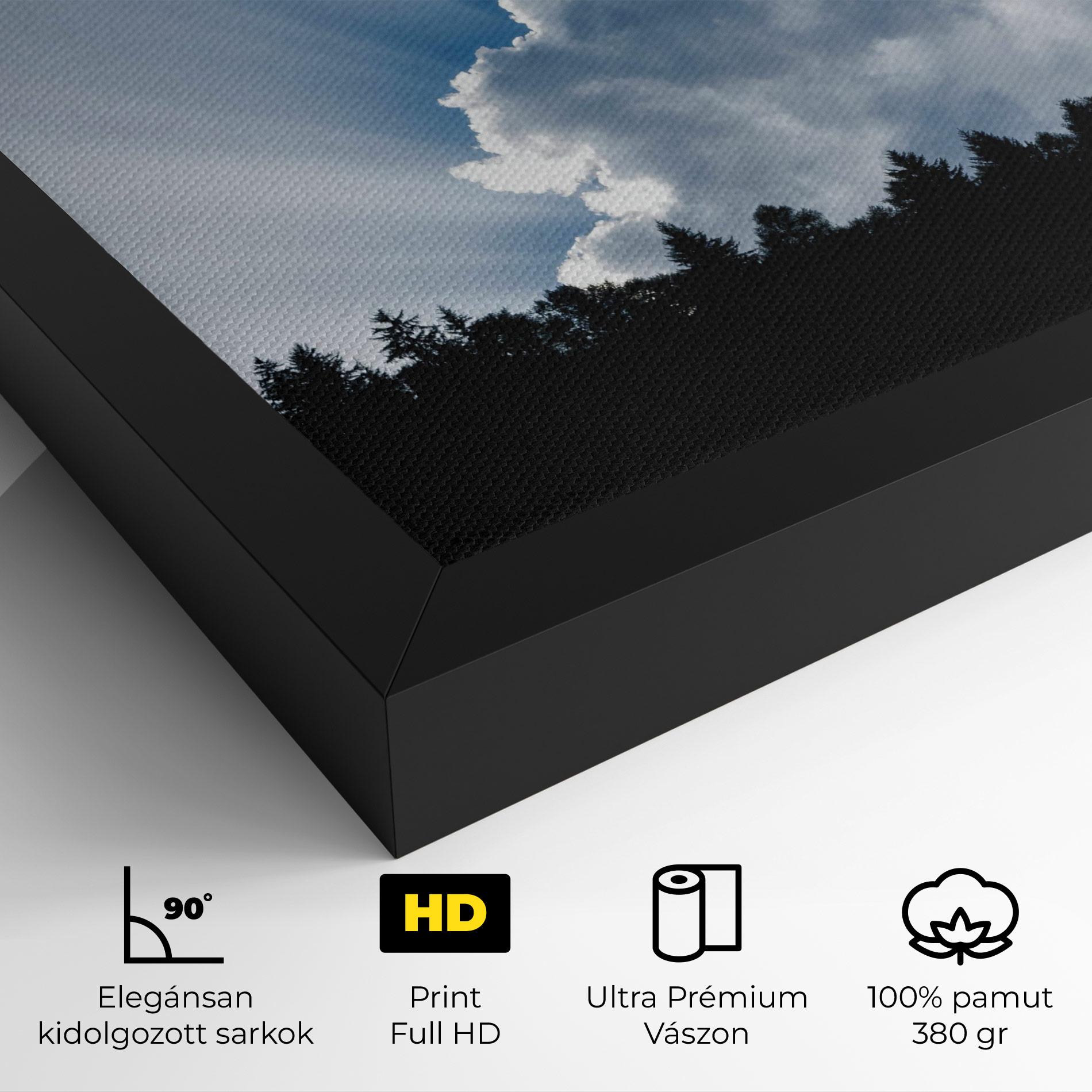 Vászonkép Big White Cloud Light mockup 4