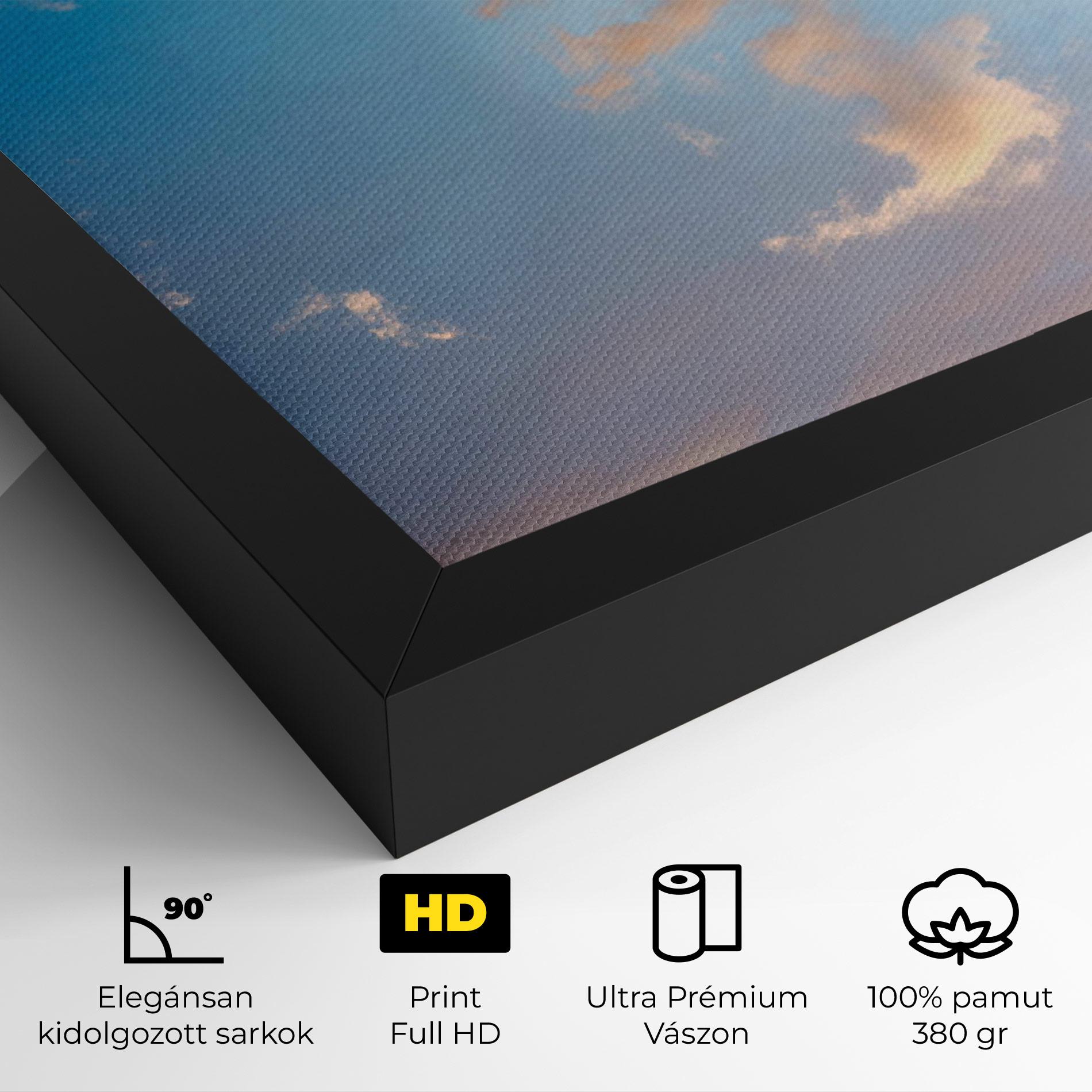 Vászonkép Clouds Blue Sky mockup 4